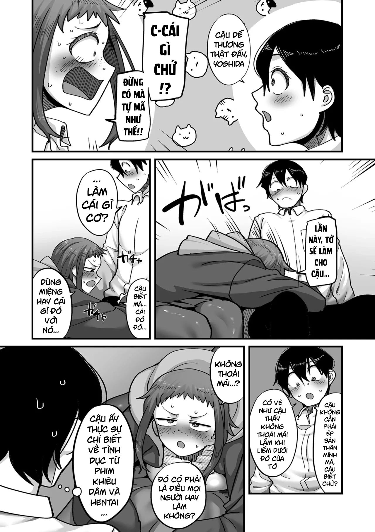 HentaiVN.net - Ảnh 12 - School Prostitution Journal (Comix) - Chapter 2: Freckled Introvert Yoshida