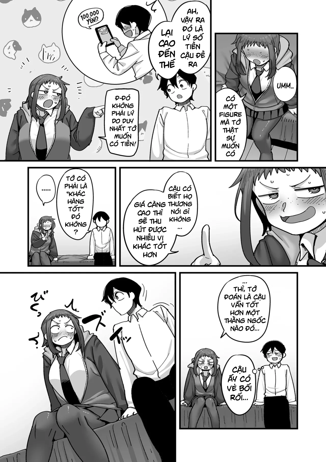 HentaiVN.net - Ảnh 4 - School Prostitution Journal (Comix) - Chapter 2: Freckled Introvert Yoshida