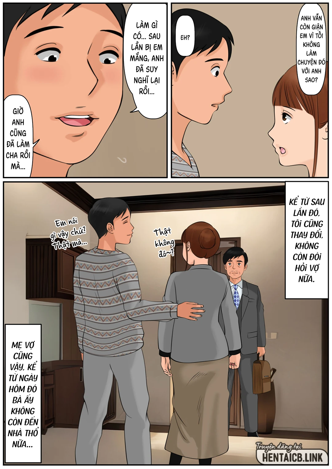 HentaiVN.net - Ảnh 37 - Nếu là mẹ vợ thì liệu có ổn không? - Ch. 1
