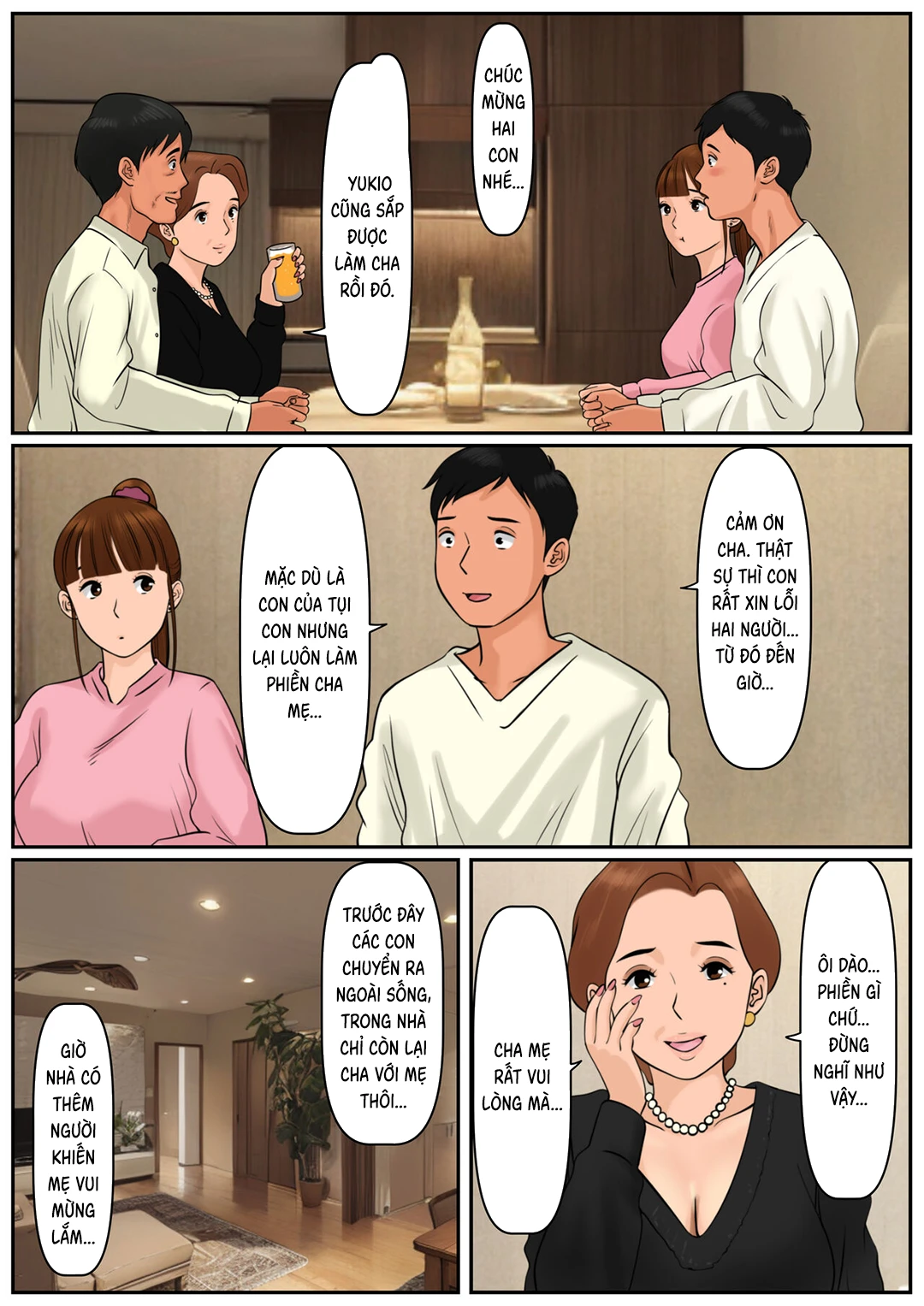 HentaiVN.net - Ảnh 5 - Nếu là mẹ vợ thì liệu có ổn không? - Ch. 1