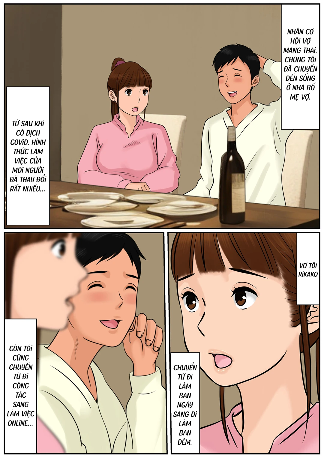HentaiVN.net - Ảnh 7 - Nếu là mẹ vợ thì liệu có ổn không? - Ch. 1