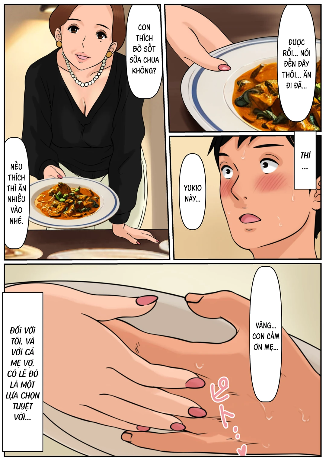 HentaiVN.net - Ảnh 9 - Nếu là mẹ vợ thì liệu có ổn không? - Ch. 1