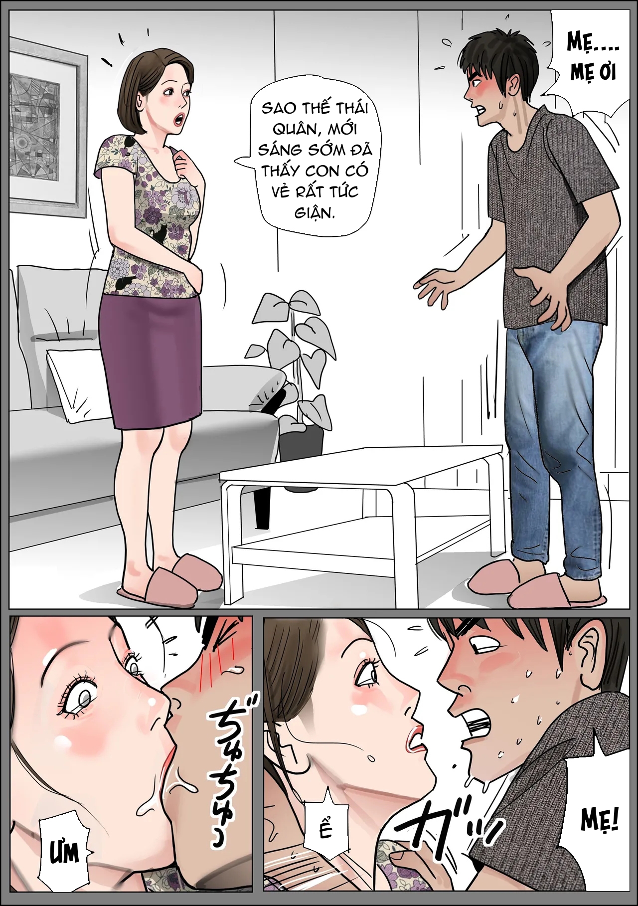 HentaiVN.net - Ảnh 8 - [Shimoyama Killcon] Mother's Vagina File No. 1-3 - Oneshot