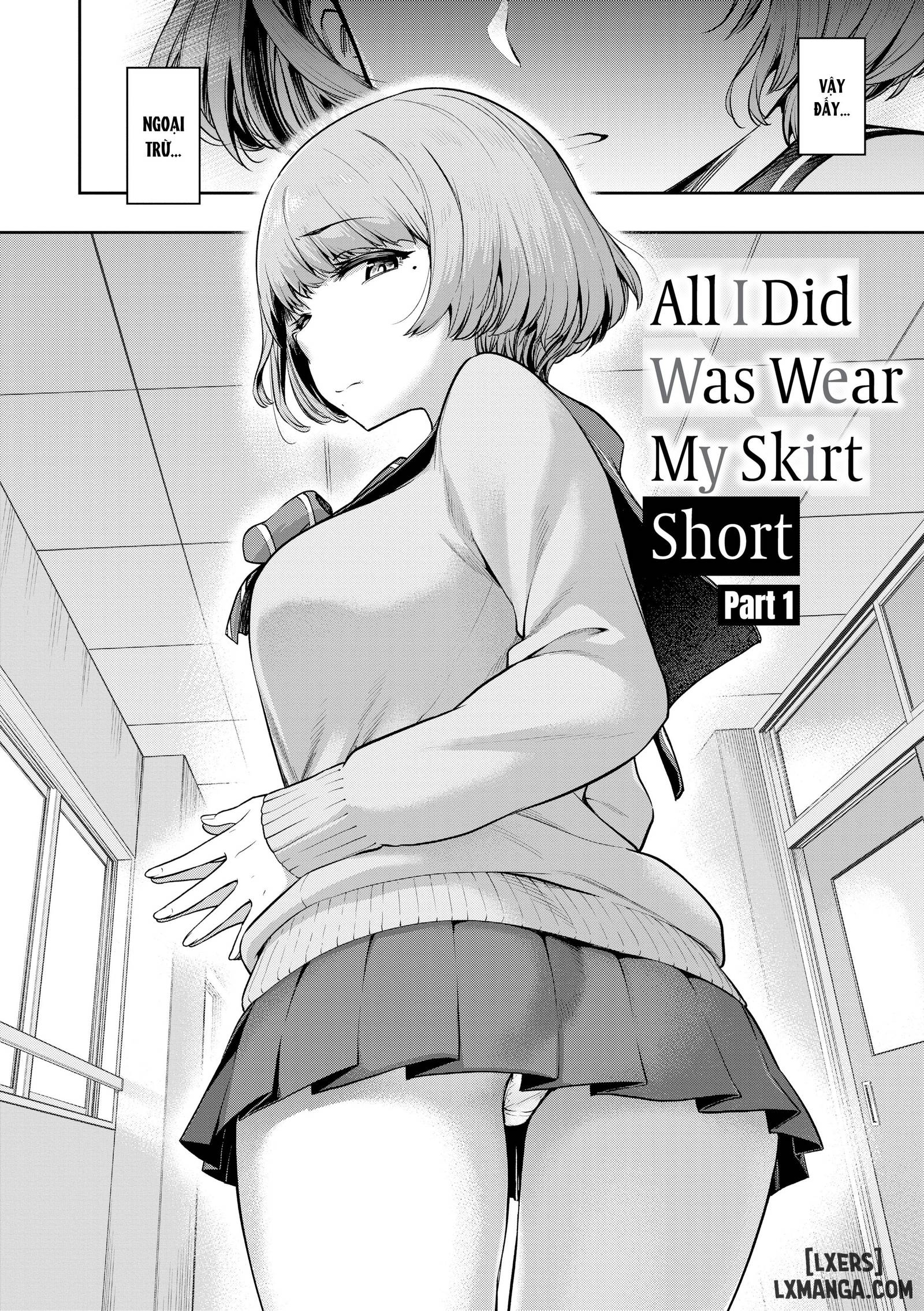 HentaiVN.net - Ảnh 7 - All I Did Was Wear My Skirt Short - Chapter 1