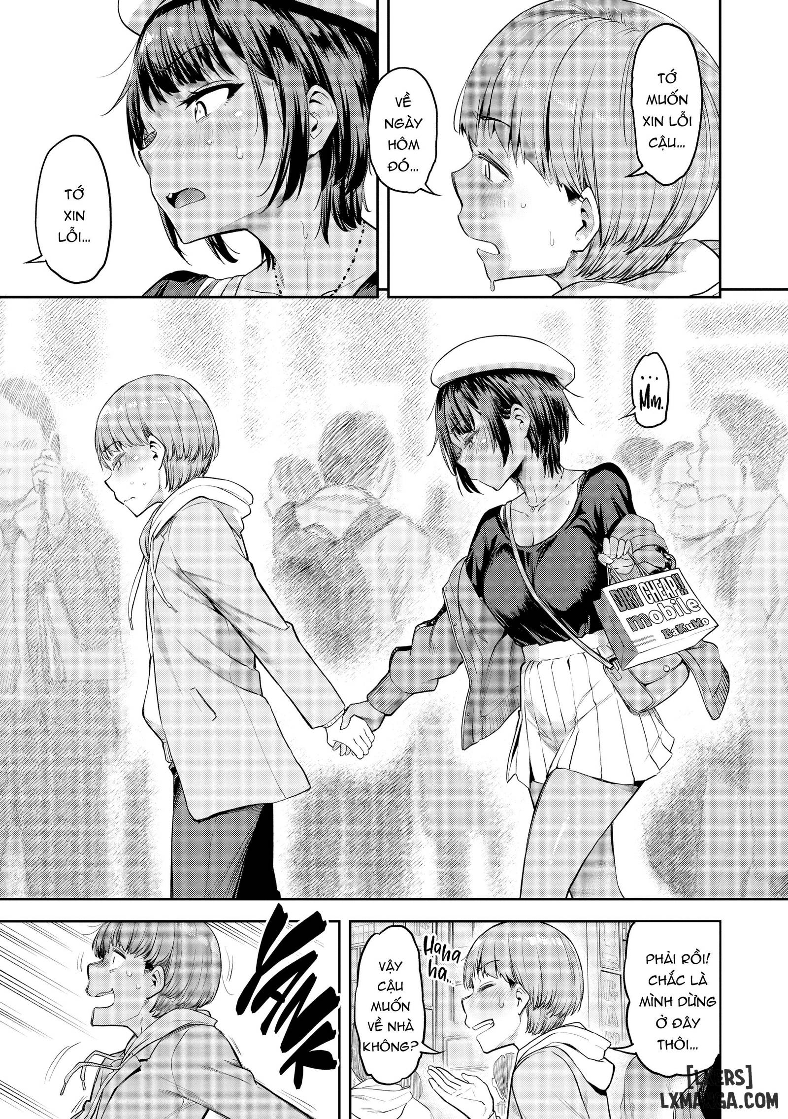 HentaiVN.net - Ảnh 92 - All I Did Was Wear My Skirt Short - Chapter 3 END