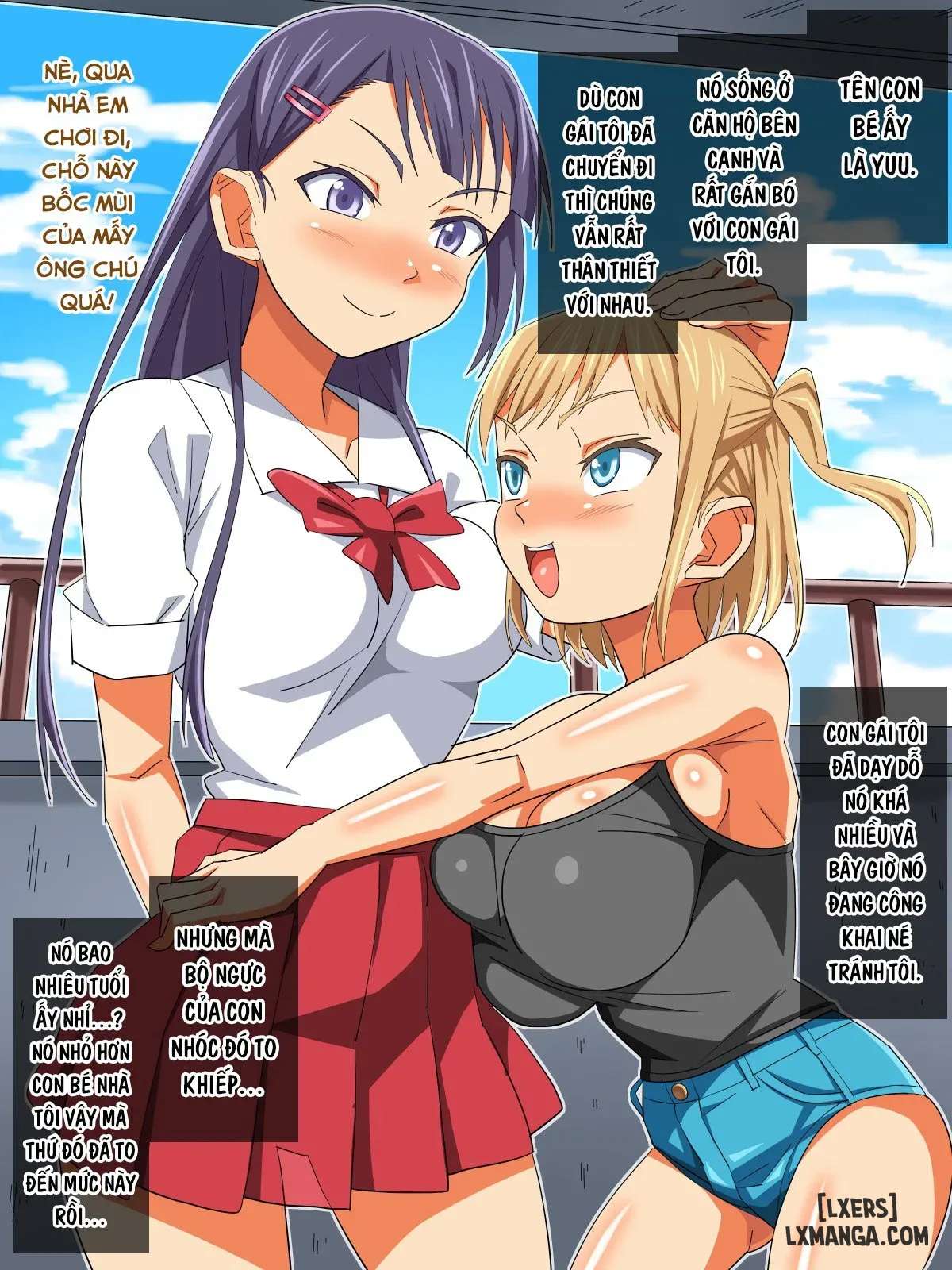 HentaiVN.net - Ảnh 3 - Ông chú định... chịch người nhỏ tuổi hơn cả con gái mình sao? - OneShot