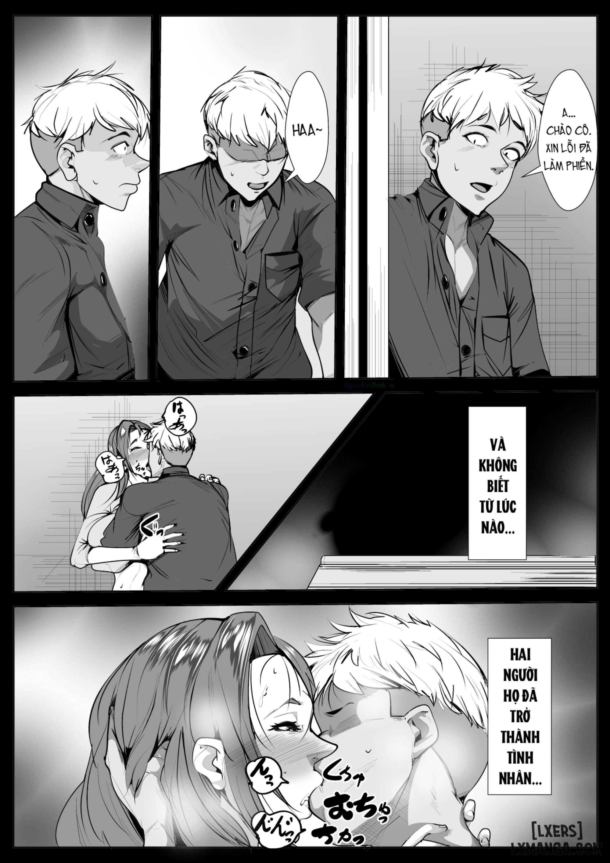 HentaiVN.net - Ảnh 17 - Hahaoya ga Tomodachi to Kossori Tsukiai Hajimete Kara Kizuita Ore no Kanjou - Oneshot