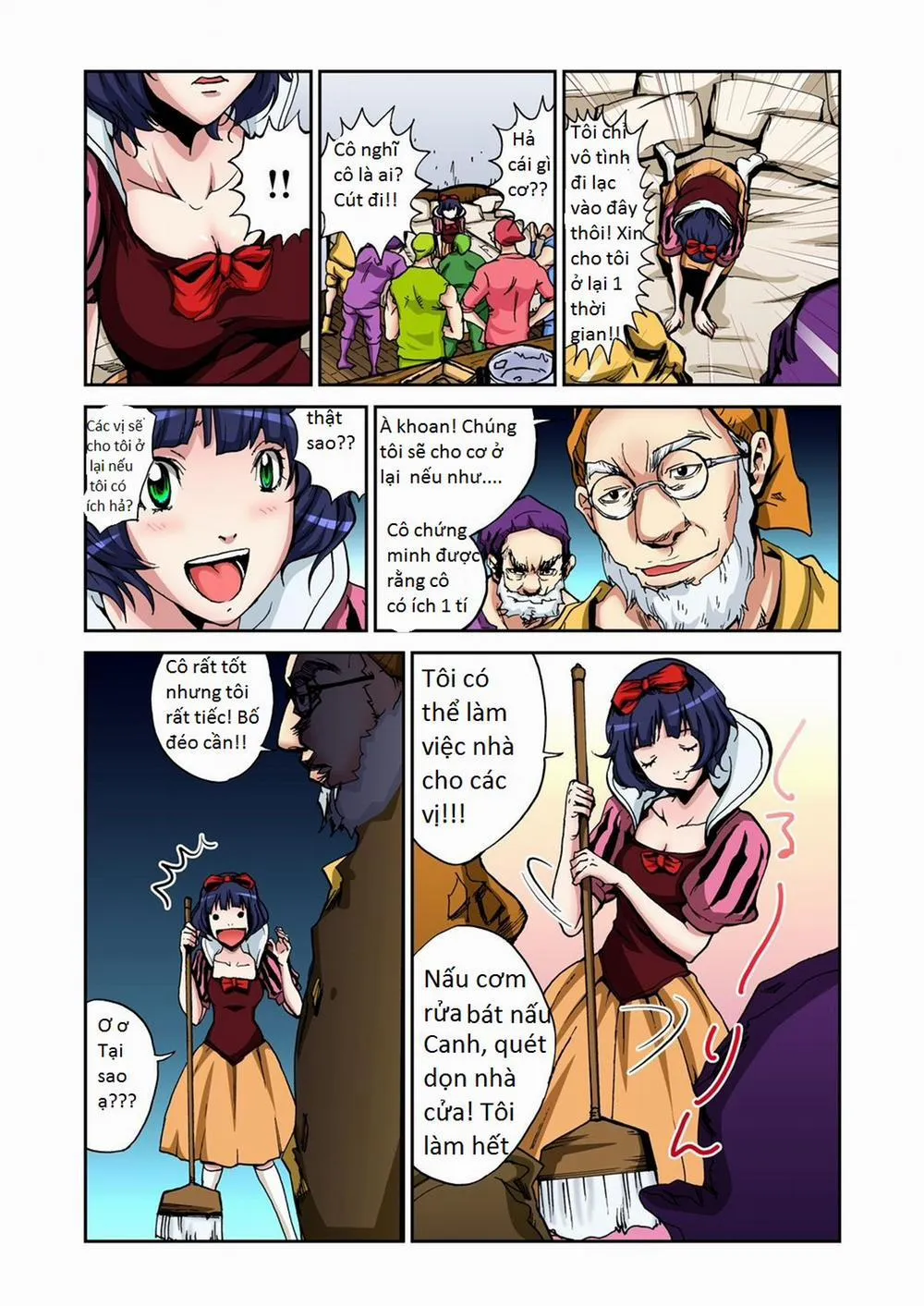 HentaiVN.net - Ảnh 16 - Tổng Hợp Hentai Disney - Chương 4 Bạch tuyết và 7 chú lùn 0 Bản đẹp 0