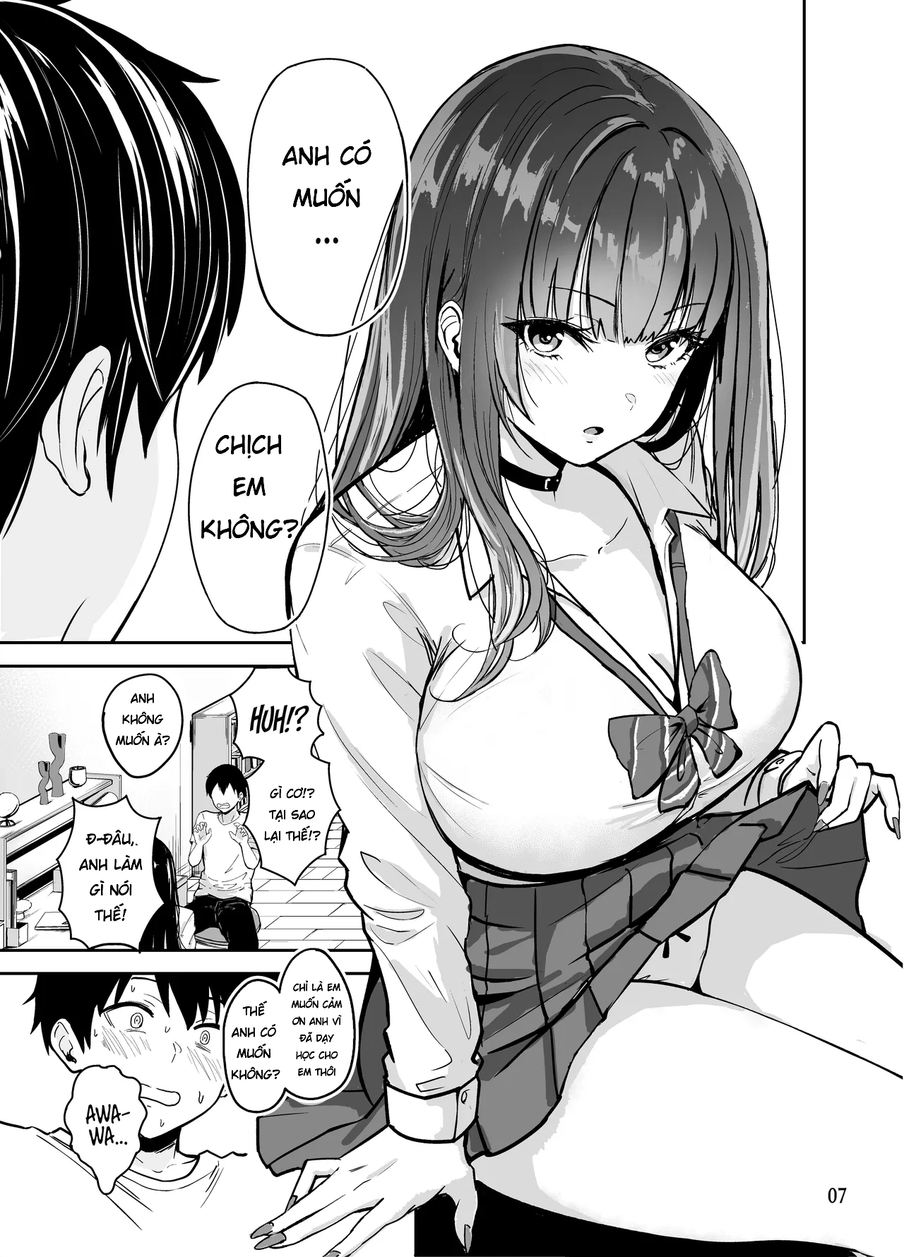 HentaiVN.net - Ảnh 9 - Gal to Meccha Namahame Nakadashi Ecchi Suru Hanashi #2 - Chapter 2