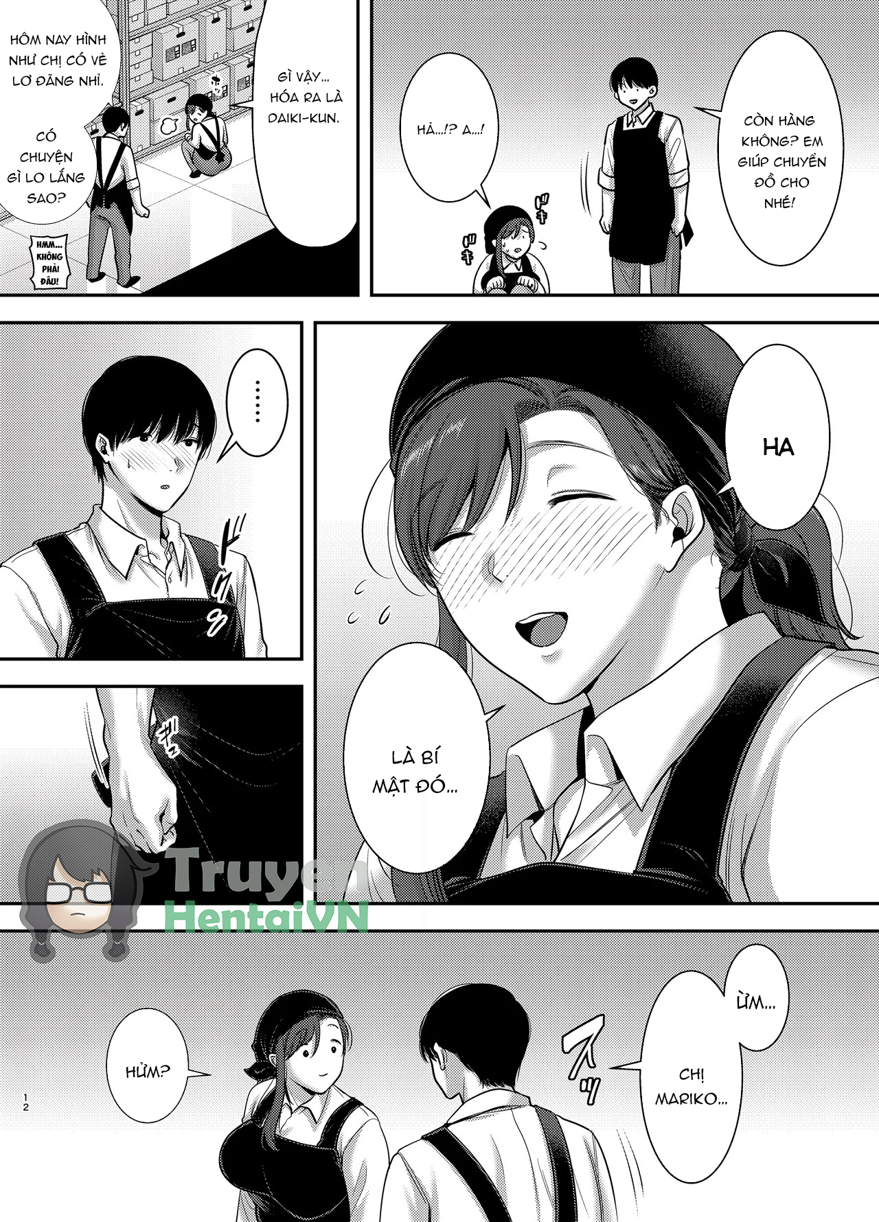 HentaiVN.net - Ảnh 12 - Mariko-san to Boku 2 ~Beit-saki no Hitozuma to no Furin Kankei~ - Oneshot