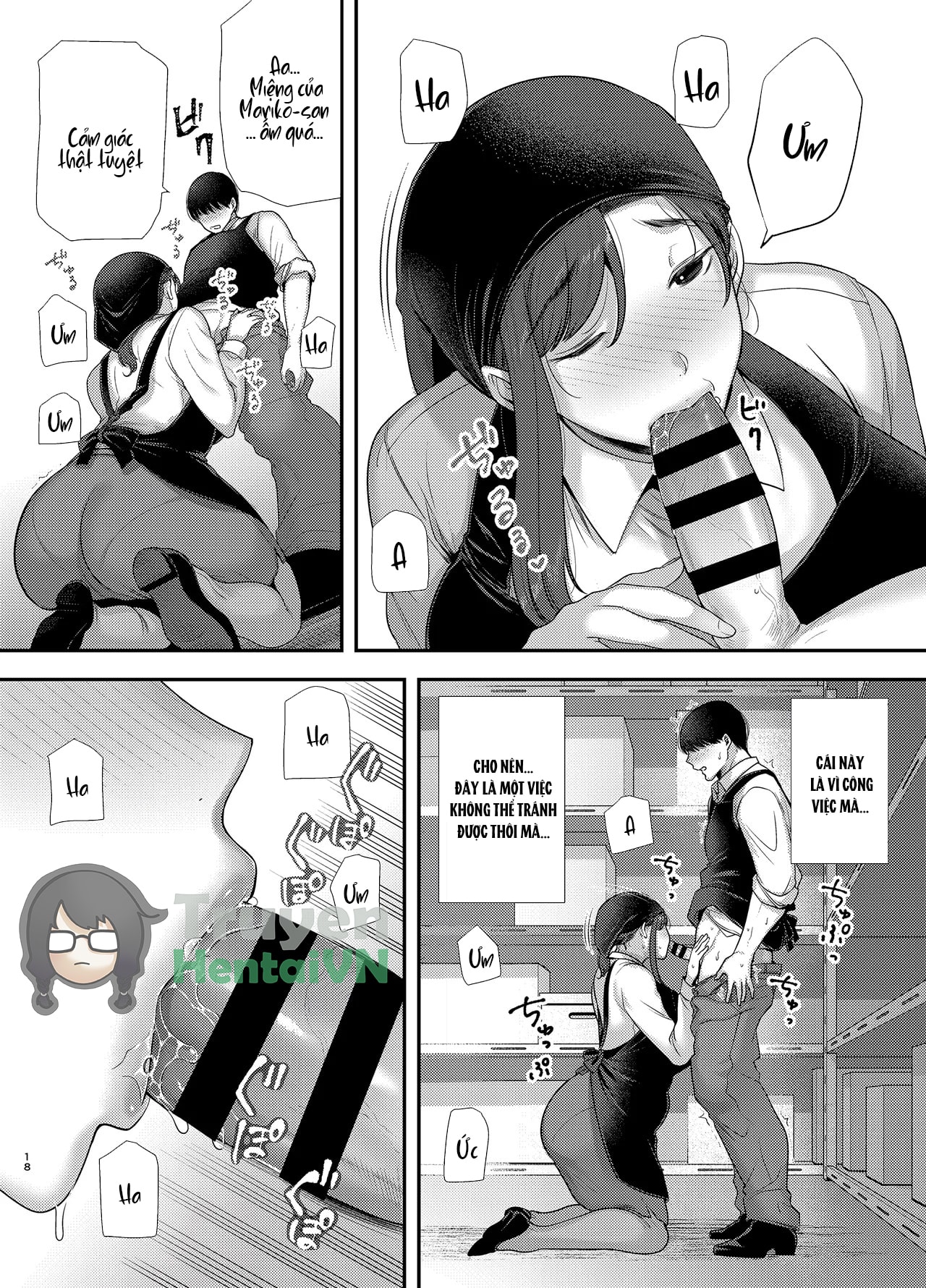 HentaiVN.net - Ảnh 18 - Mariko-san to Boku 2 ~Beit-saki no Hitozuma to no Furin Kankei~ - Oneshot