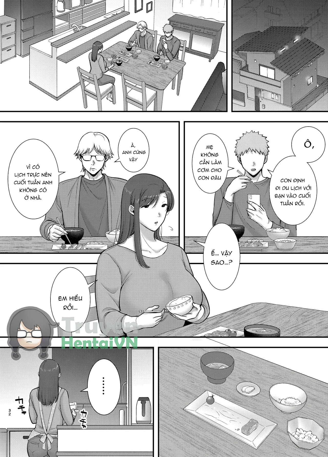 HentaiVN.net - Ảnh 32 - Mariko-san to Boku 2 ~Beit-saki no Hitozuma to no Furin Kankei~ - Oneshot