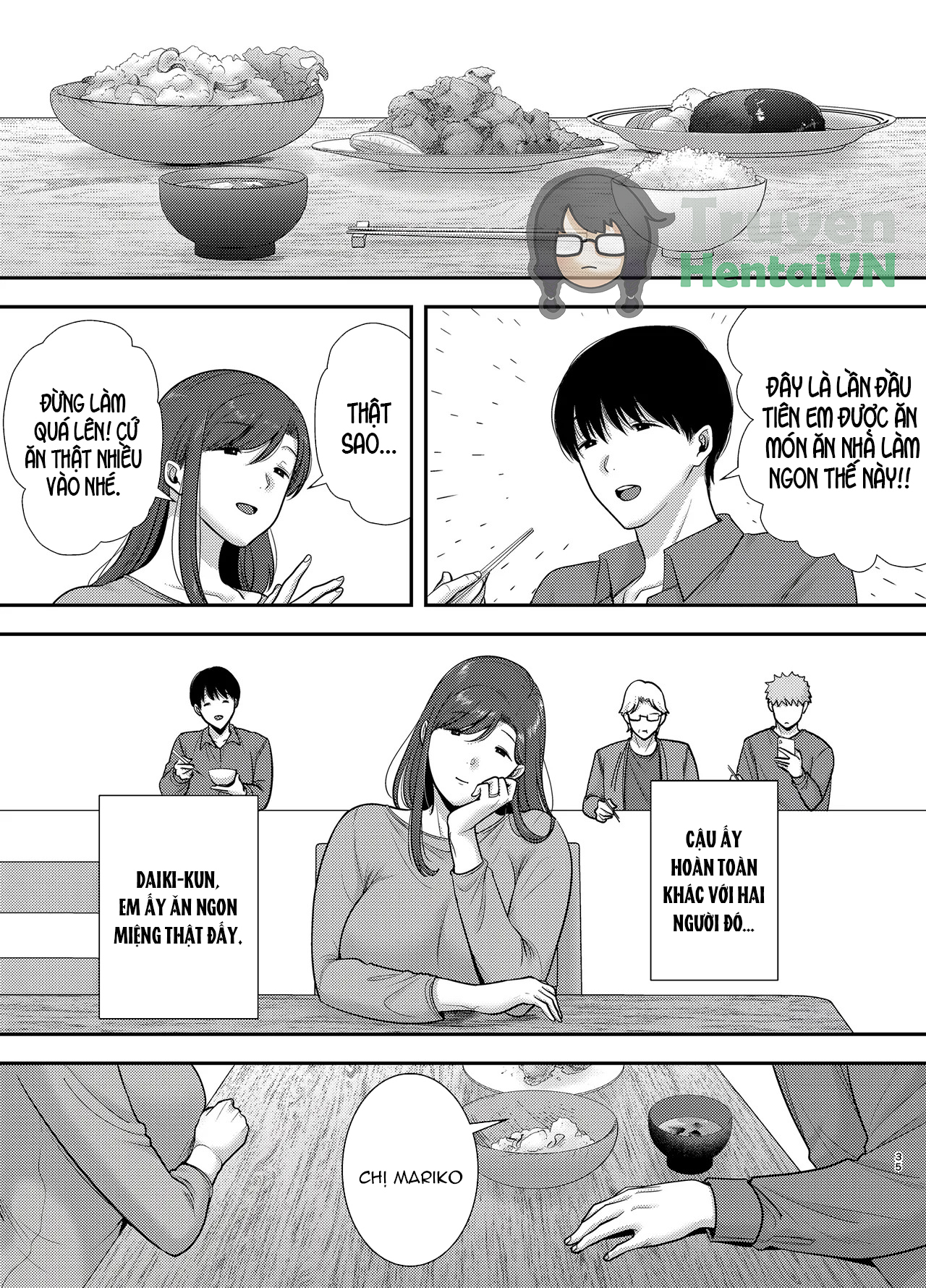 HentaiVN.net - Ảnh 35 - Mariko-san to Boku 2 ~Beit-saki no Hitozuma to no Furin Kankei~ - Oneshot