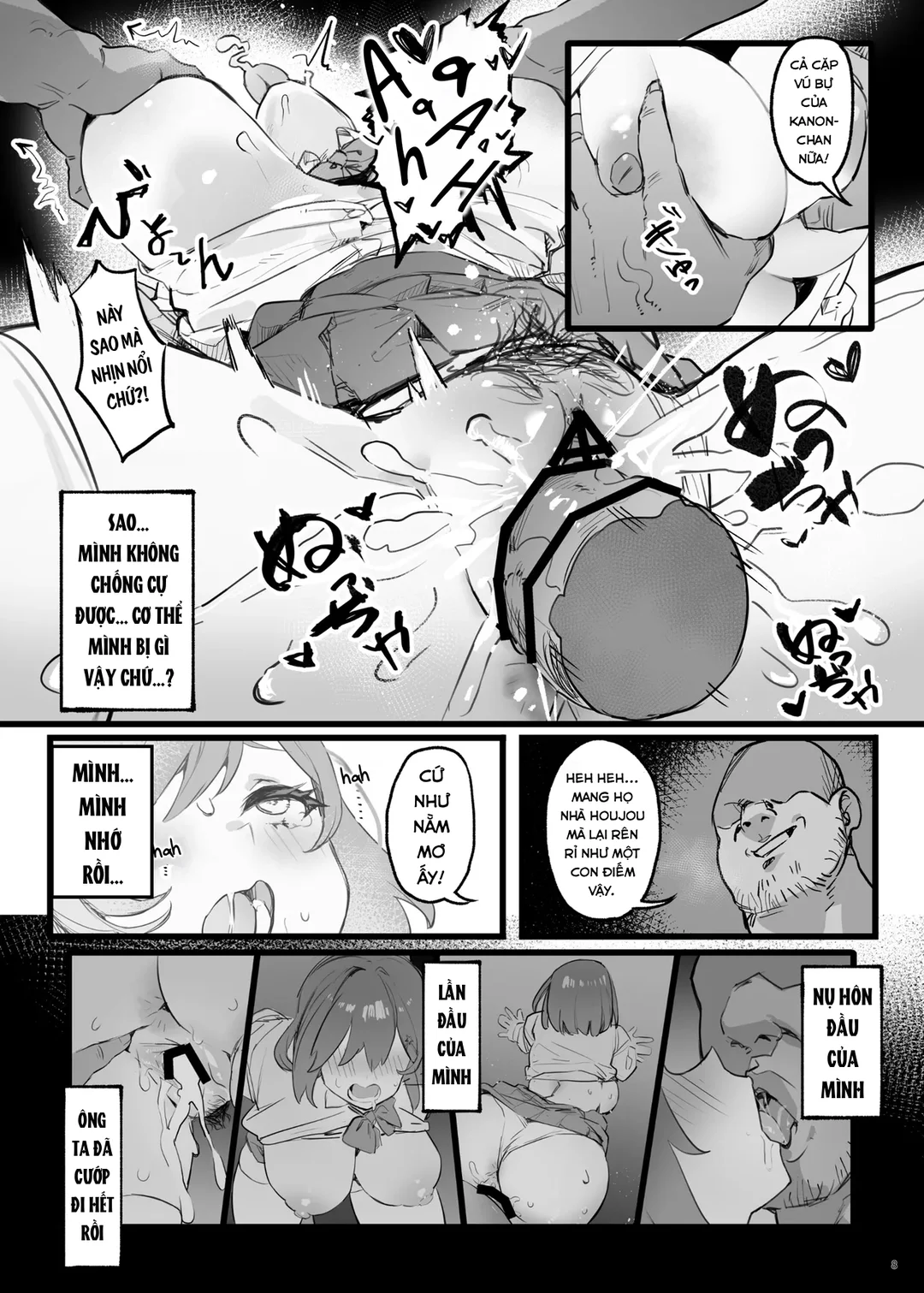 HentaiVN.net - Ảnh 12 - Mình bị thôi miên sao? - Oneshot