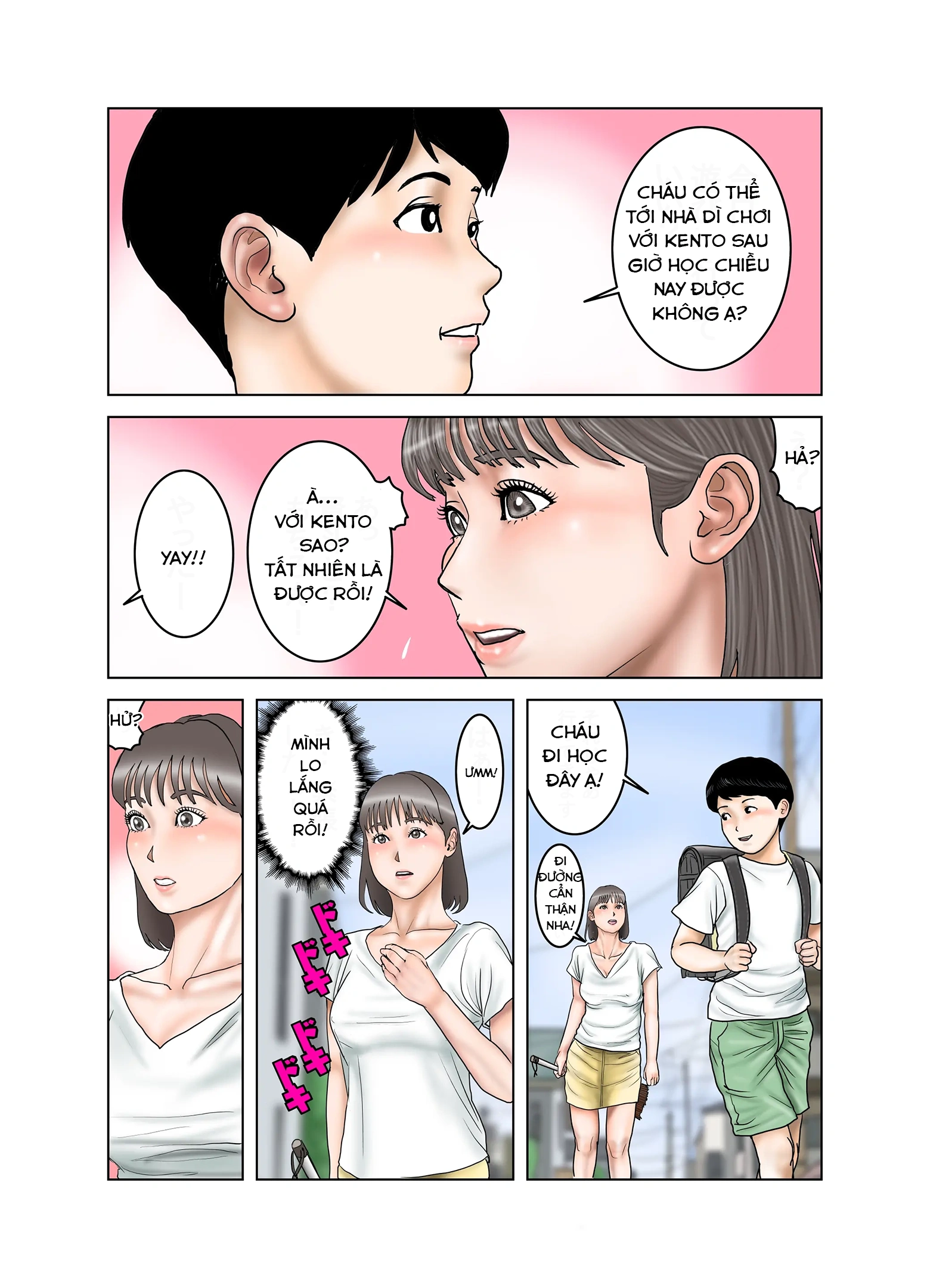 HentaiVN.net - Ảnh 53 - Friend's Mom's Boobs is Mine - Chap 1
