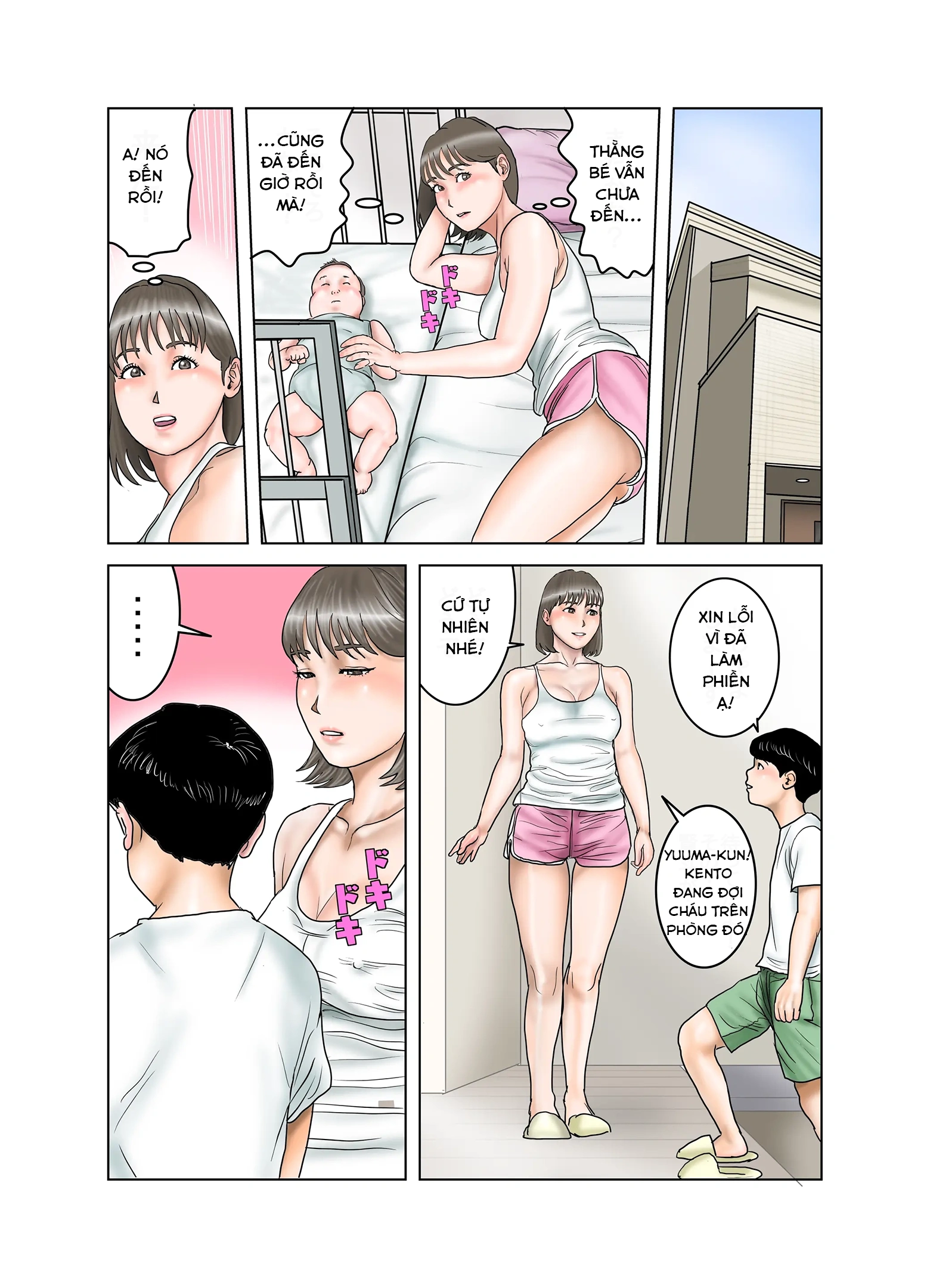 HentaiVN.net - Ảnh 55 - Friend's Mom's Boobs is Mine - Chap 1