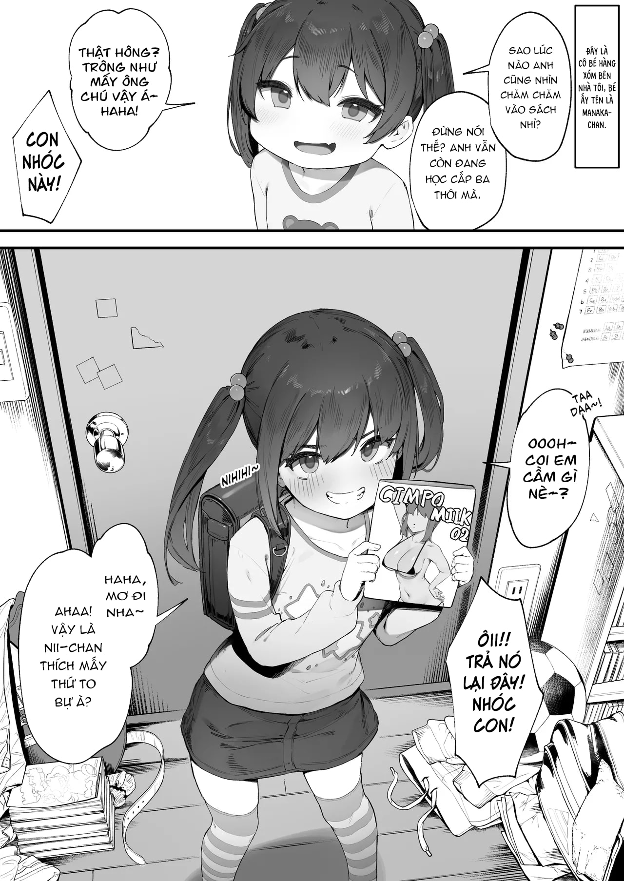 HentaiVN.net - Ảnh 2 - Em gái bướng bỉnh muốn được chú ý. - oneshot