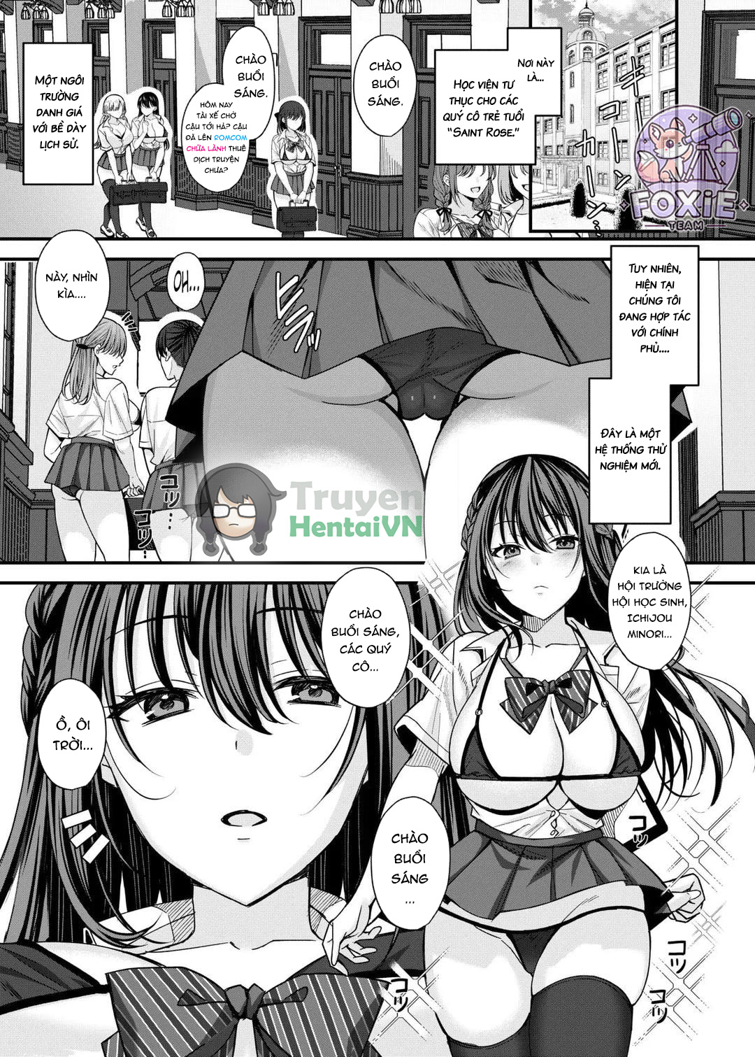 HentaiVN.net - Ảnh 3 - Kiritsu Ero Ero Jogakuin ~Seitokaichou Ichijou Minori no Baai~ - Oneshot