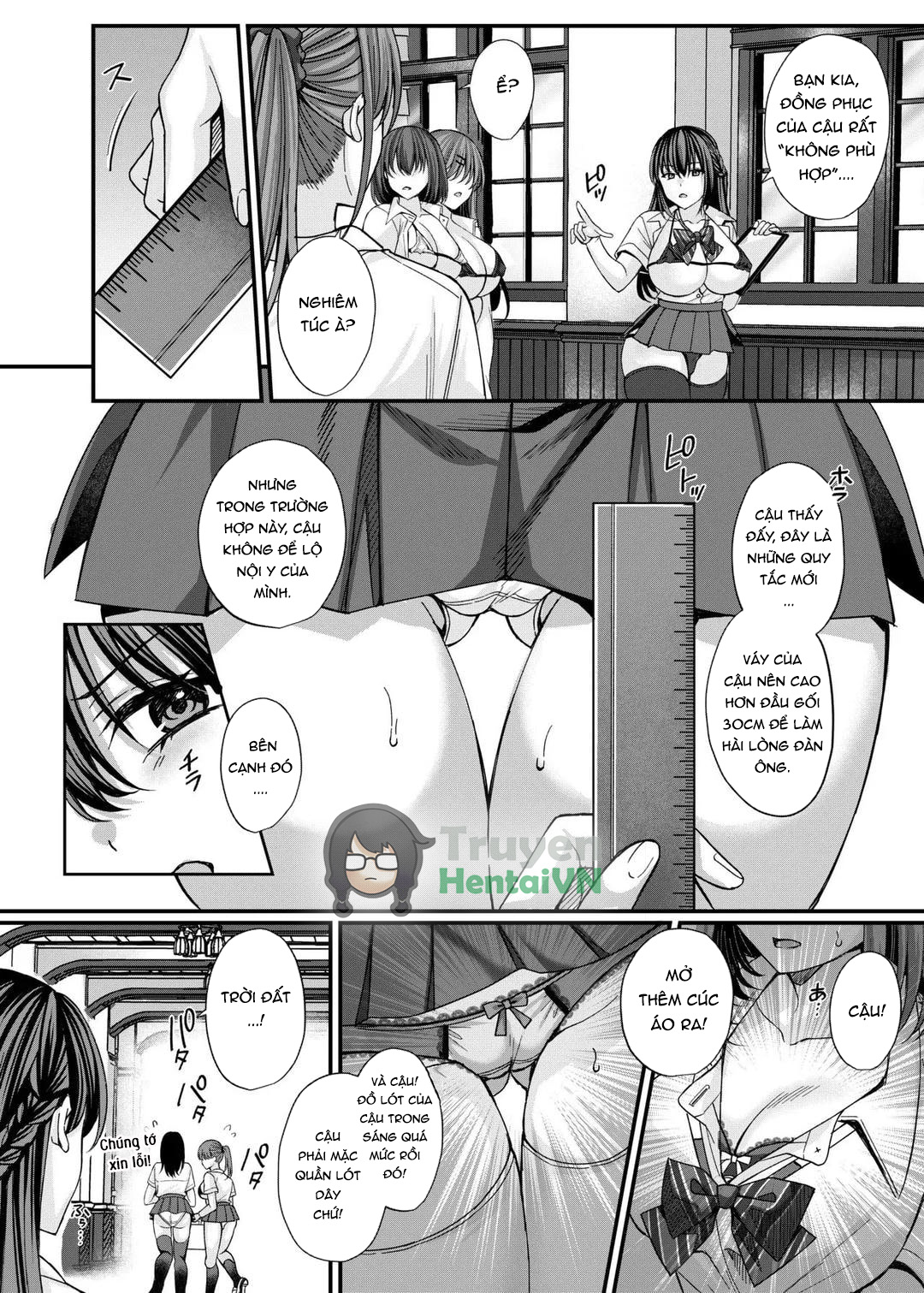HentaiVN.net - Ảnh 4 - Kiritsu Ero Ero Jogakuin ~Seitokaichou Ichijou Minori no Baai~ - Oneshot