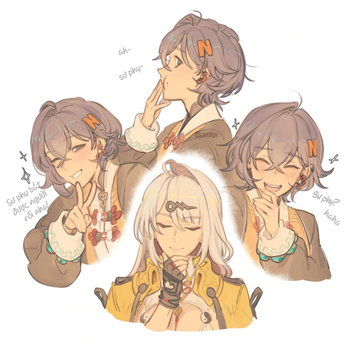 HentaiVN.net - Ảnh 3 - Zzz (Maiquo) - Belle & Yixuan (futa)