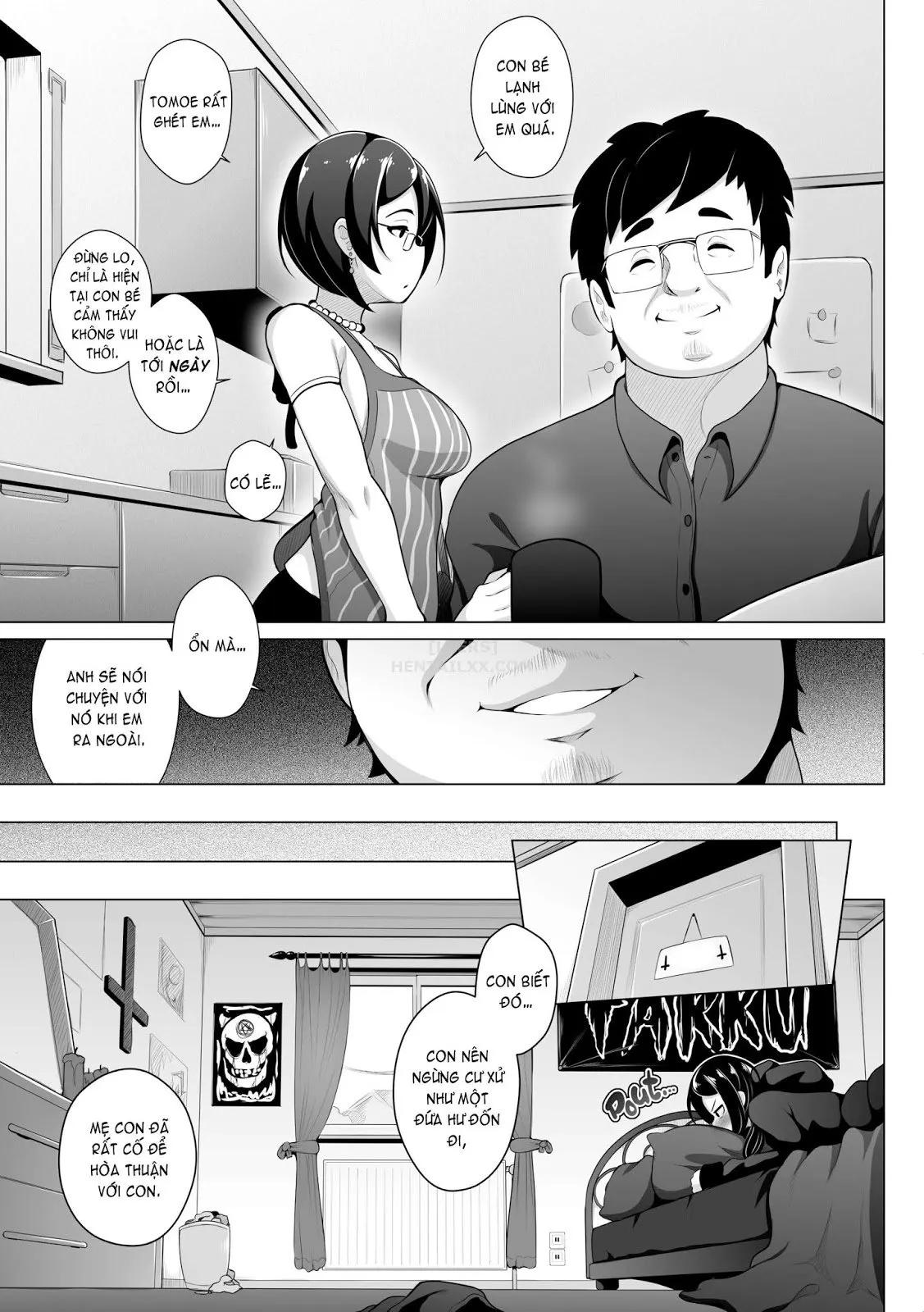 HentaiVN.net - Ảnh 9 - Thicker Than Water - Chap 1 - Thicker Than Water - Hatred