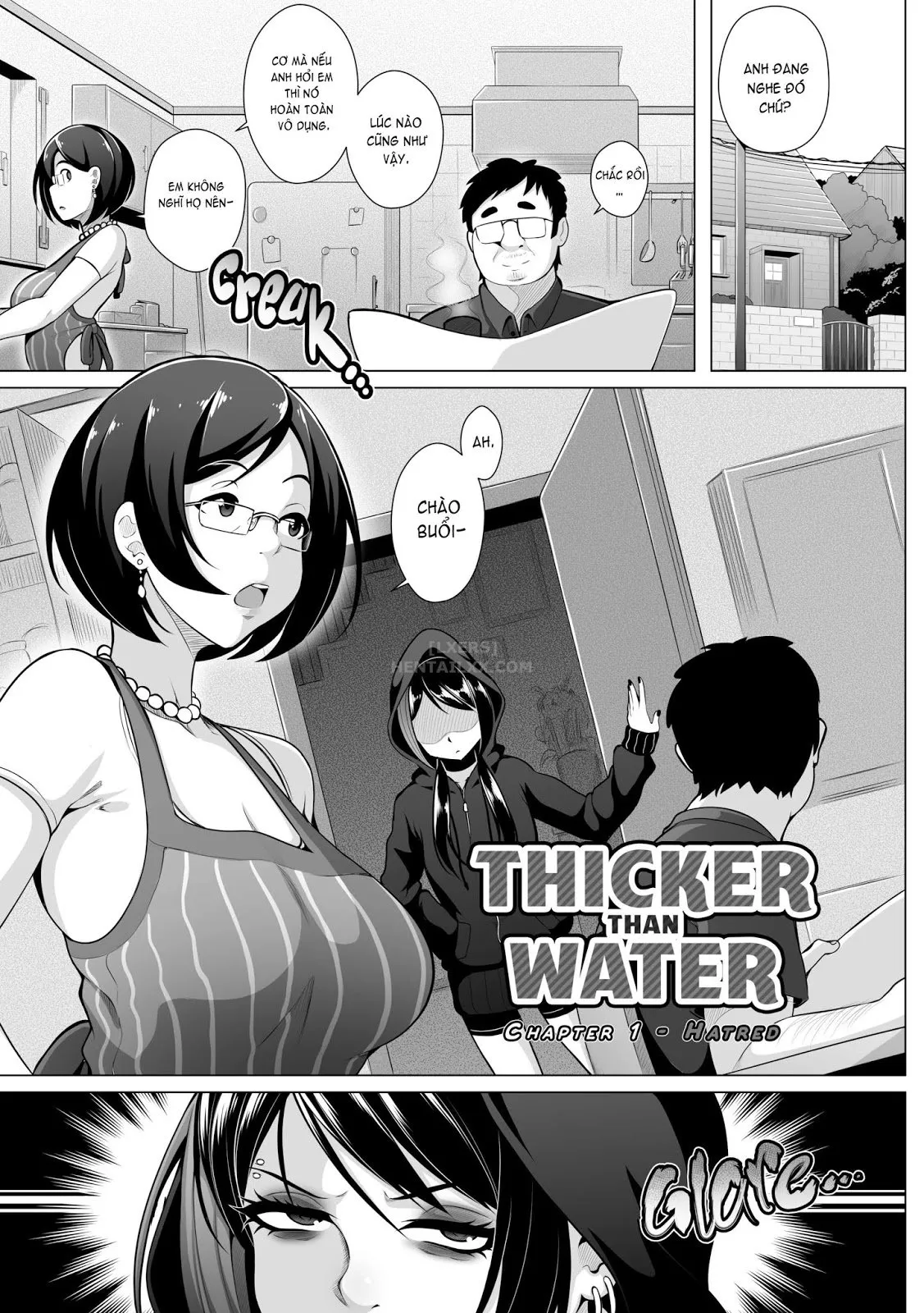 HentaiVN.net - Ảnh 8 - Thicker Than Water - Chap 1 - Thicker Than Water - Hatred