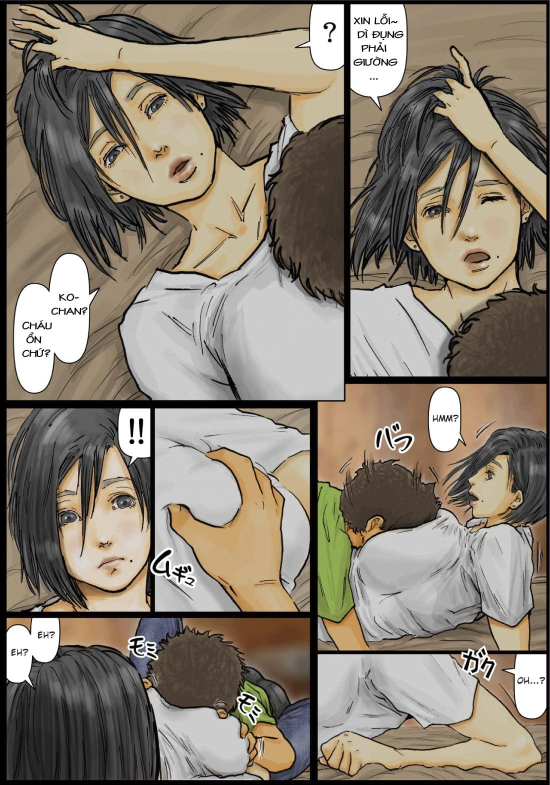 HentaiVN.net - Ảnh 11 - Oba-san no Karada ga Kimochi Yosugiru kara - one shot