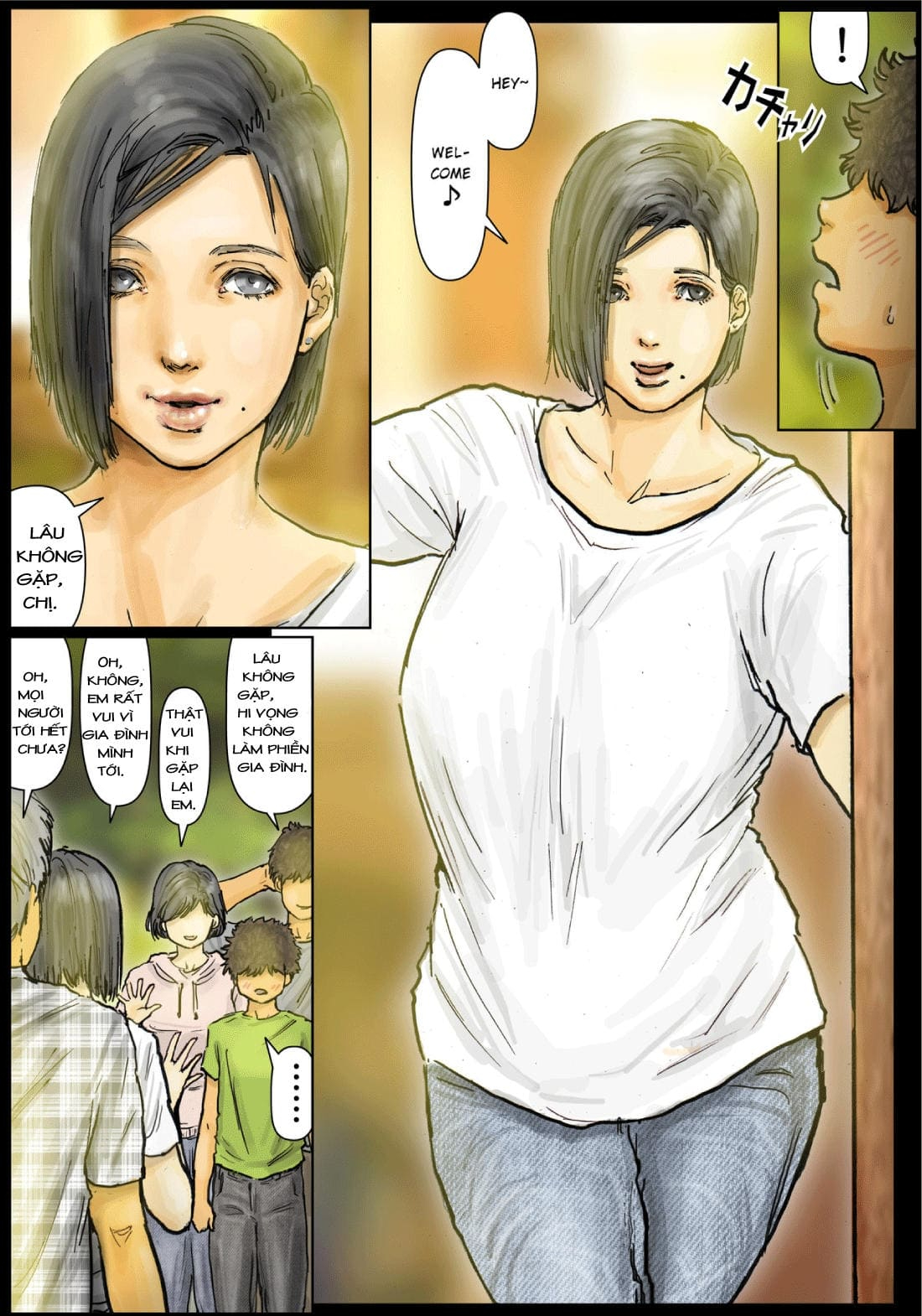 HentaiVN.net - Ảnh 5 - Oba-san no Karada ga Kimochi Yosugiru kara - one shot