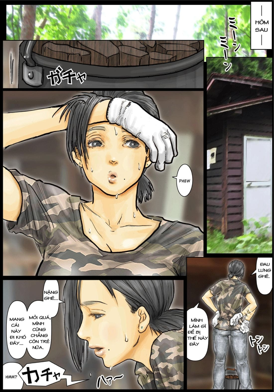 HentaiVN.net - Ảnh 52 - Oba-san no Karada ga Kimochi Yosugiru kara - one shot