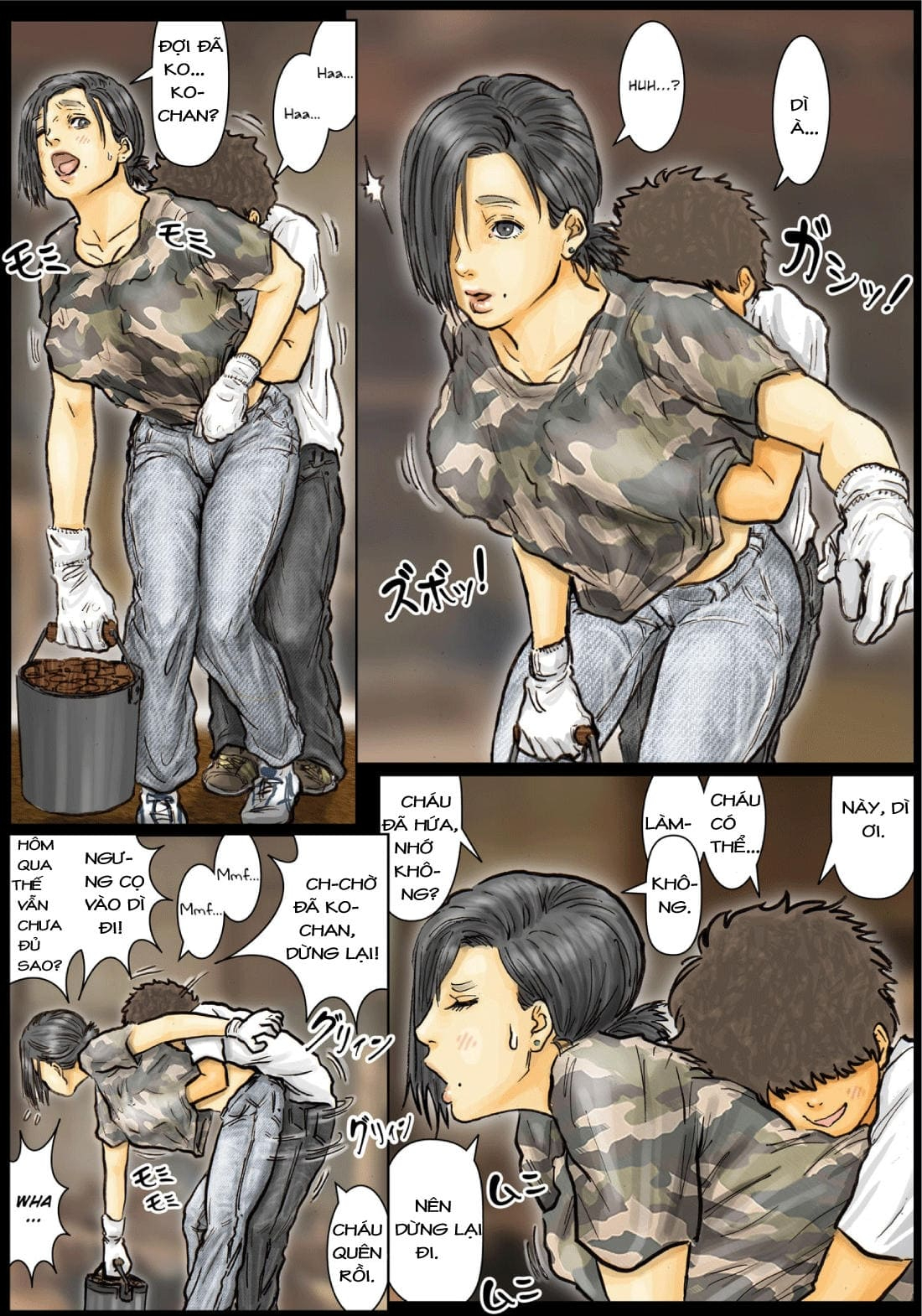 HentaiVN.net - Ảnh 54 - Oba-san no Karada ga Kimochi Yosugiru kara - one shot