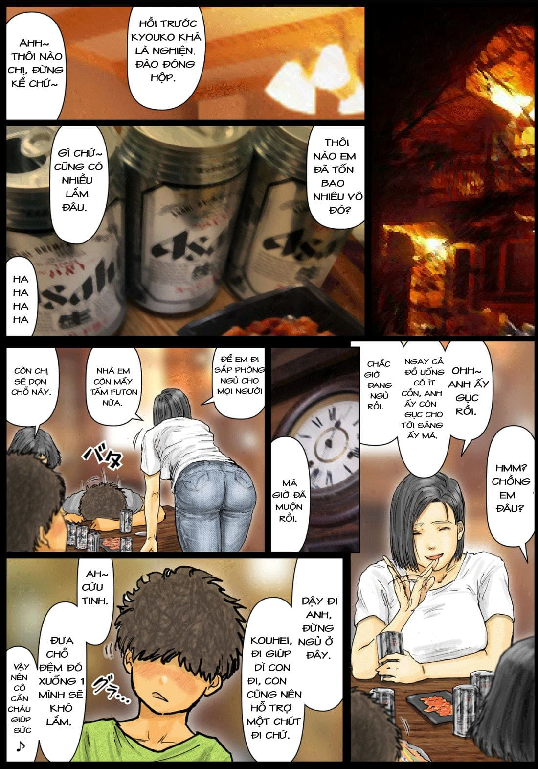 HentaiVN.net - Ảnh 7 - Oba-san no Karada ga Kimochi Yosugiru kara - one shot
