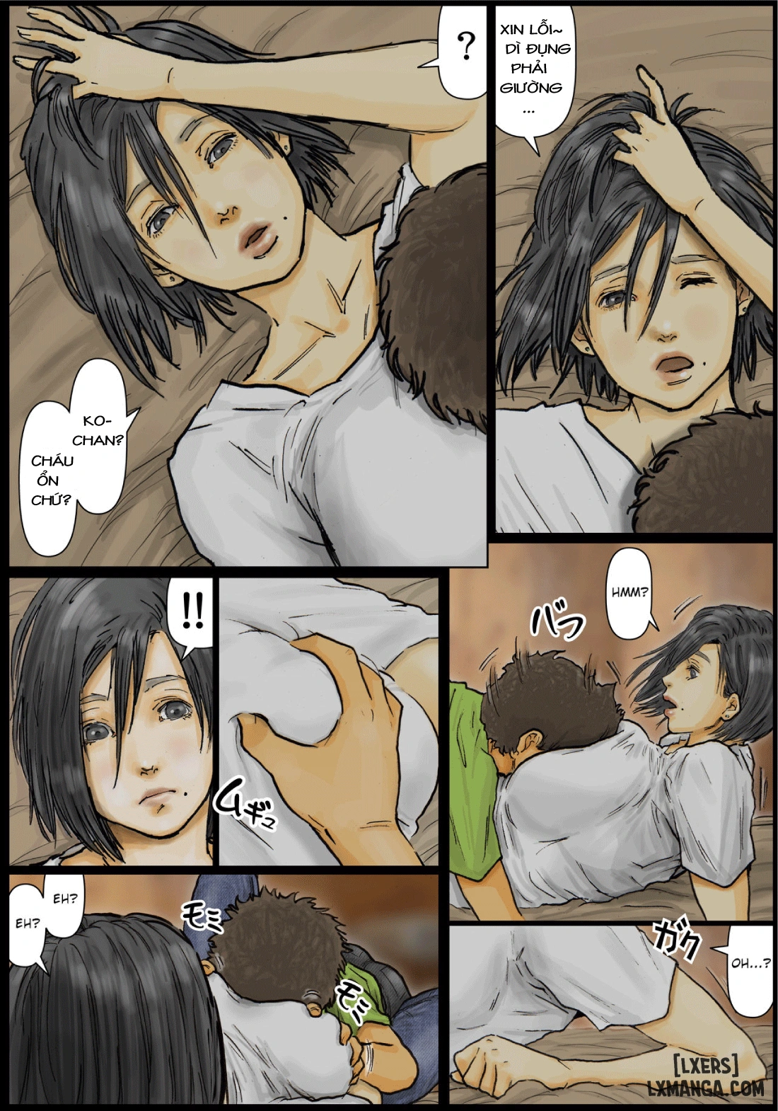 HentaiVN.net - Ảnh 11 - Oba-san no Karada ga Kimochi Yosugiru kara - chap 1