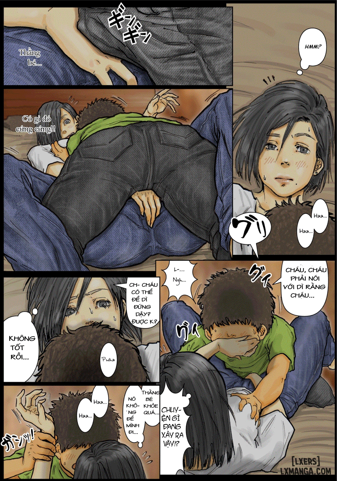 HentaiVN.net - Ảnh 14 - Oba-san no Karada ga Kimochi Yosugiru kara - chap 1