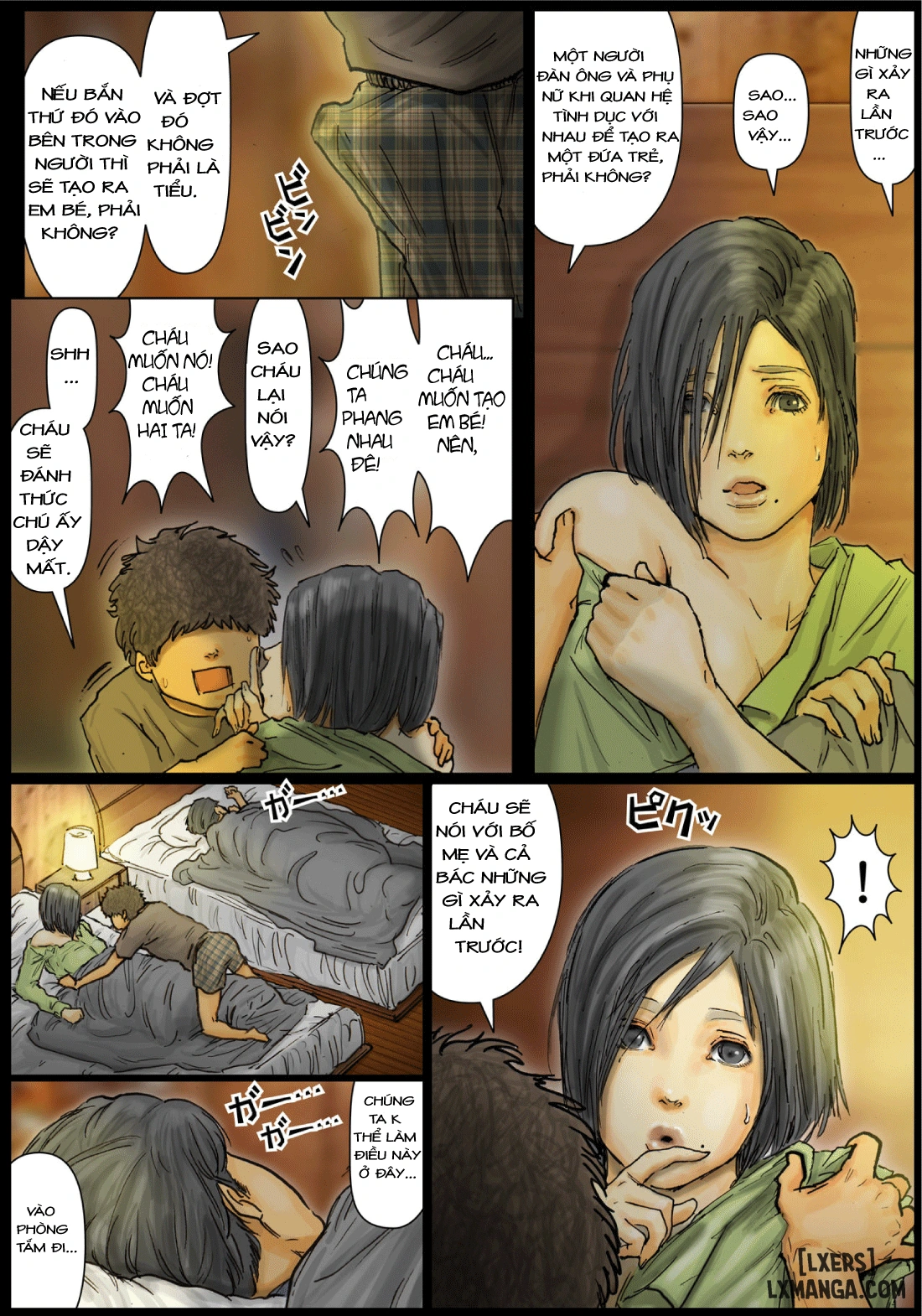 HentaiVN.net - Ảnh 24 - Oba-san no Karada ga Kimochi Yosugiru kara - chap 1