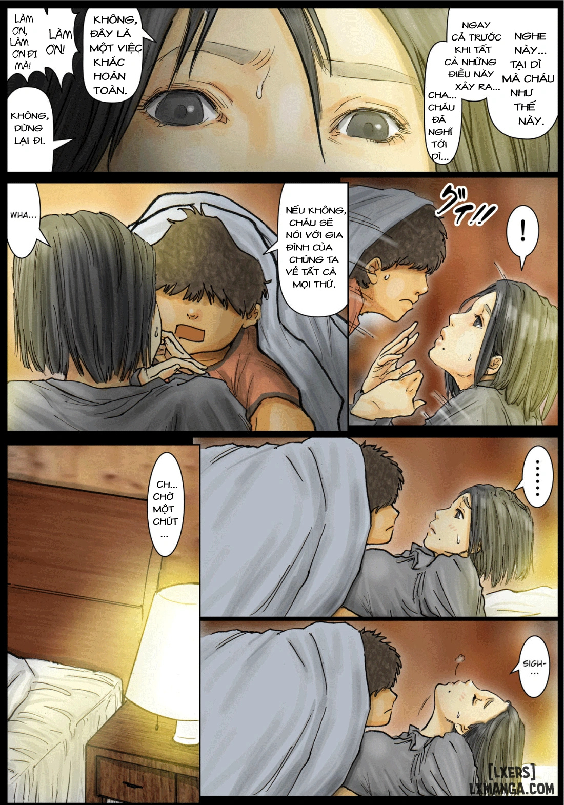 HentaiVN.net - Ảnh 32 - Oba-san no Karada ga Kimochi Yosugiru kara - chap 1