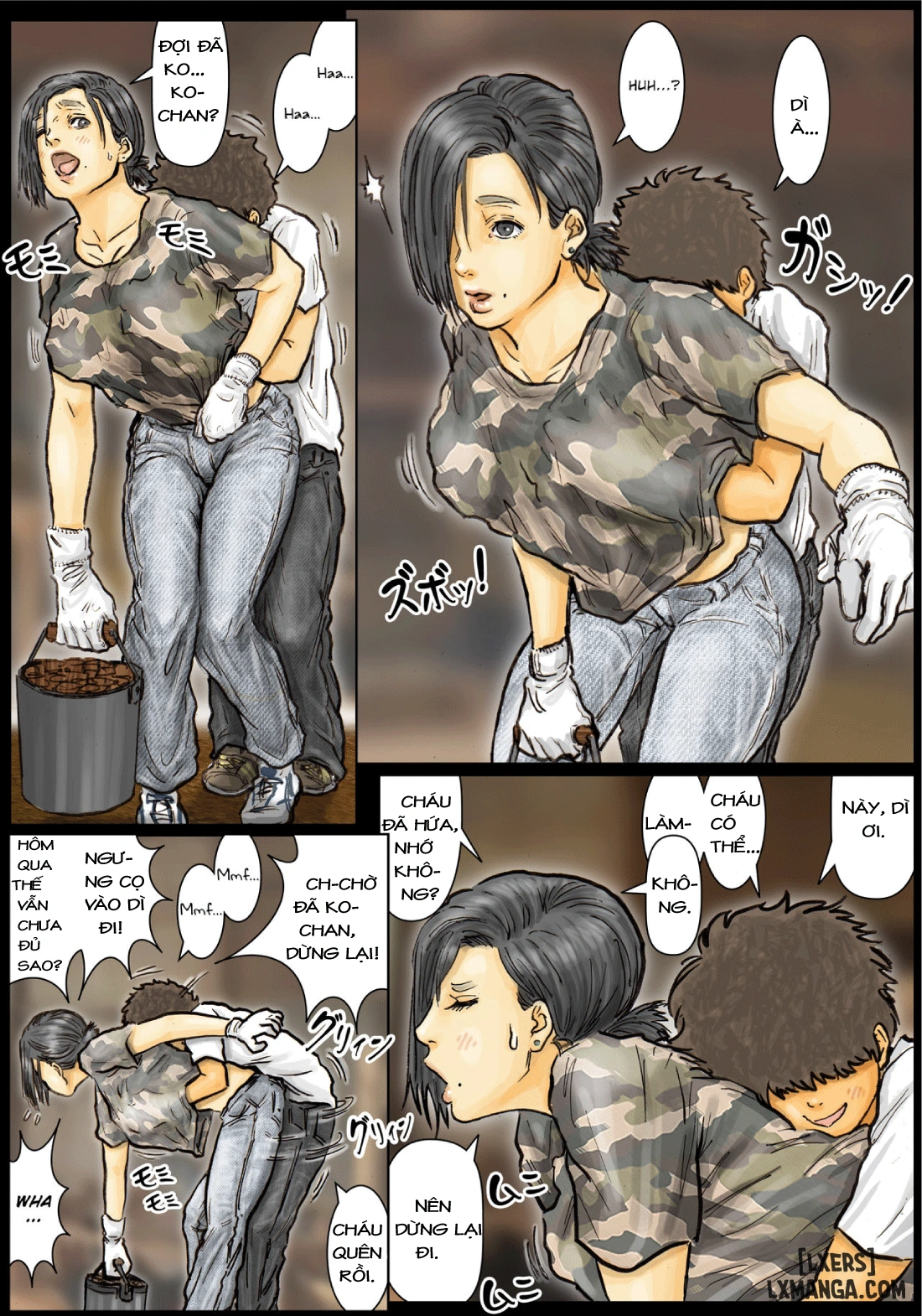 HentaiVN.net - Ảnh 54 - Oba-san no Karada ga Kimochi Yosugiru kara - chap 1