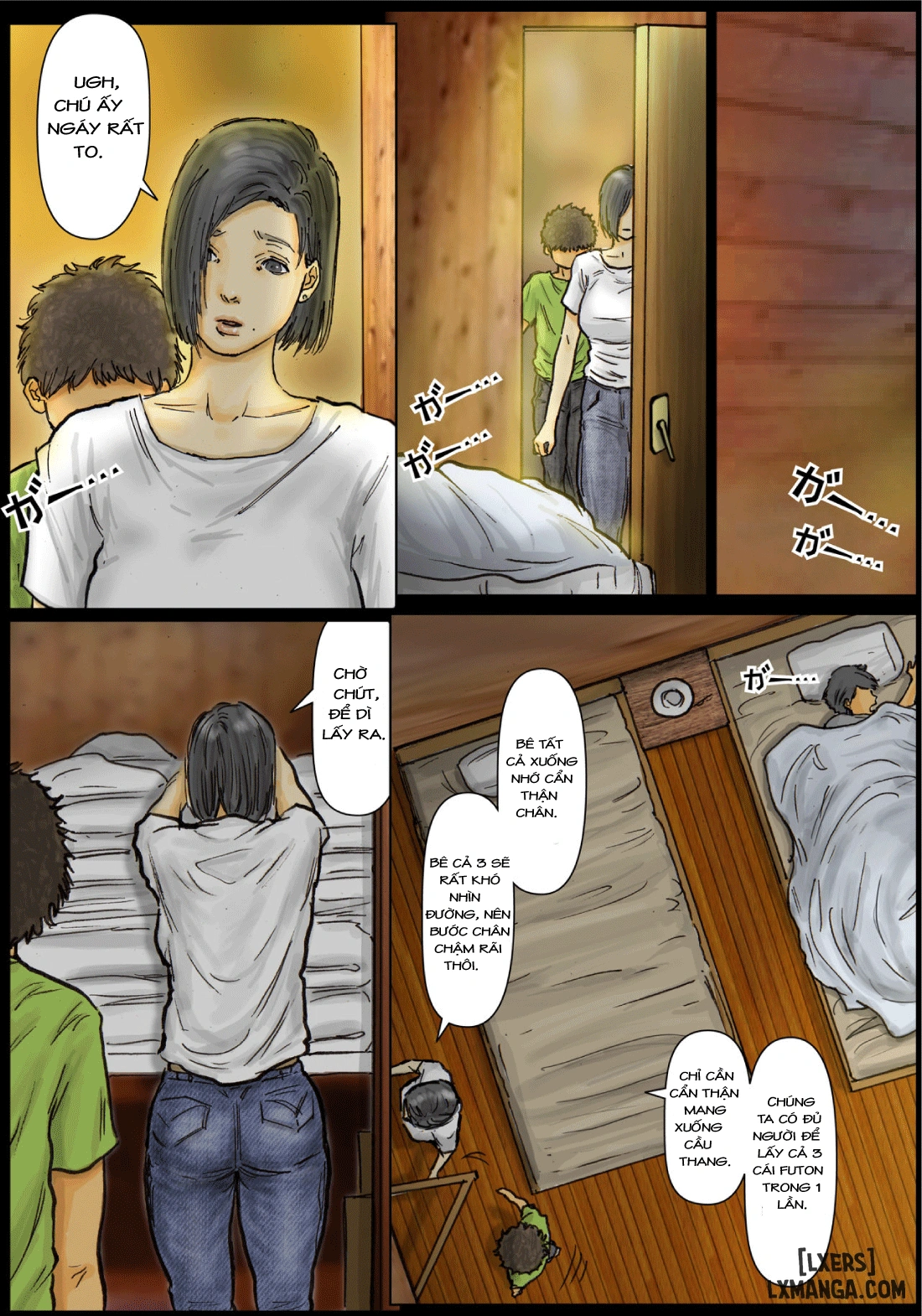 HentaiVN.net - Ảnh 8 - Oba-san no Karada ga Kimochi Yosugiru kara - chap 1