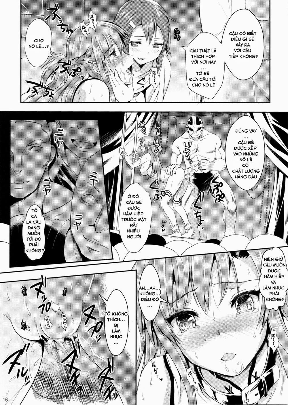 HentaiVN.net - Ảnh 14 - Captive Sex (Sword Art Online) [Shujou Seikou; Shujou Seikou II Α Watashi... Okasarete Anal Ni Mezamemashita; Captive Sex II - After Being R-Ped, I Was Awakened To Anal] - Chap 2
