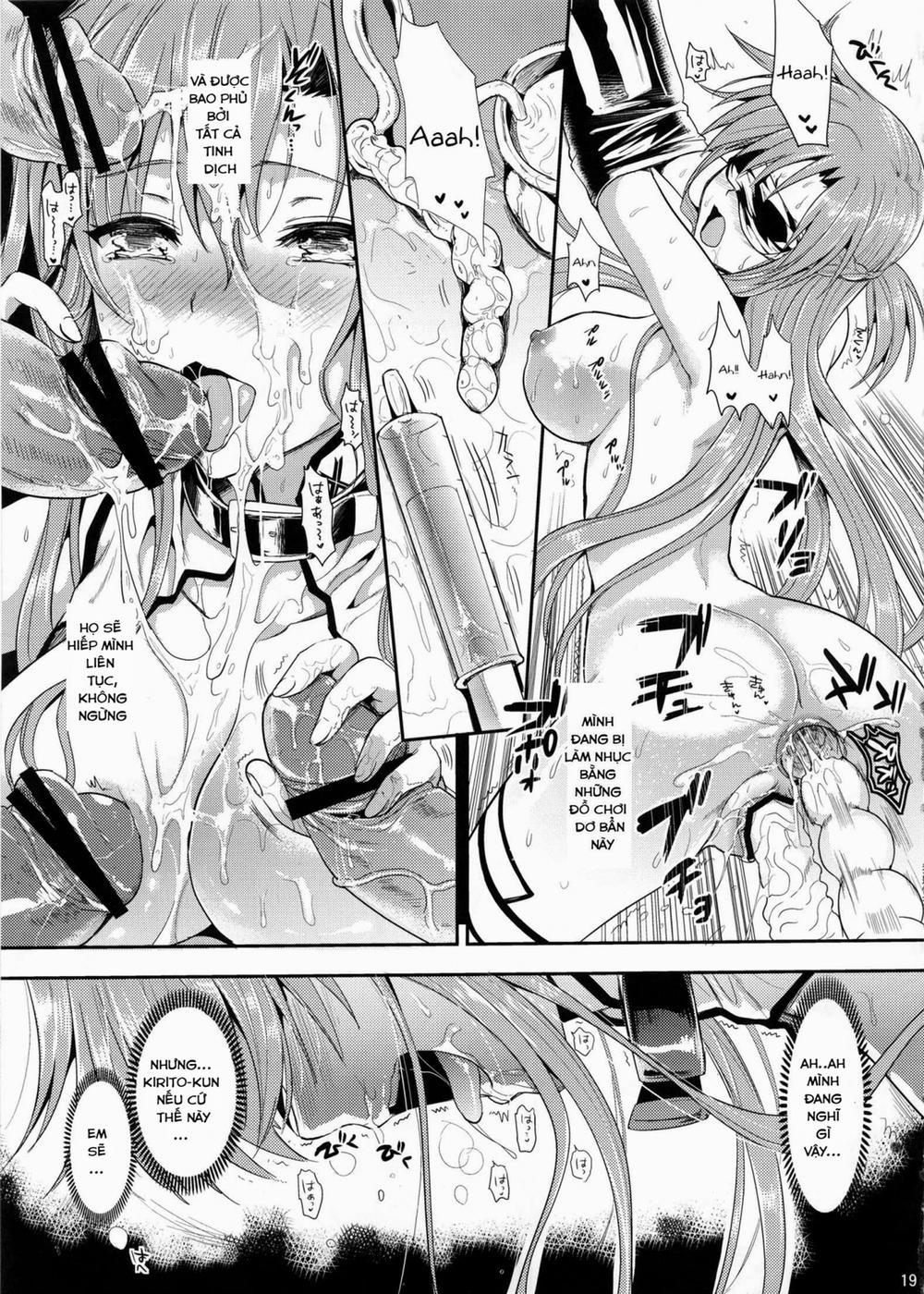 HentaiVN.net - Ảnh 17 - Captive Sex (Sword Art Online) [Shujou Seikou; Shujou Seikou II Α Watashi... Okasarete Anal Ni Mezamemashita; Captive Sex II - After Being R-Ped, I Was Awakened To Anal] - Chap 2