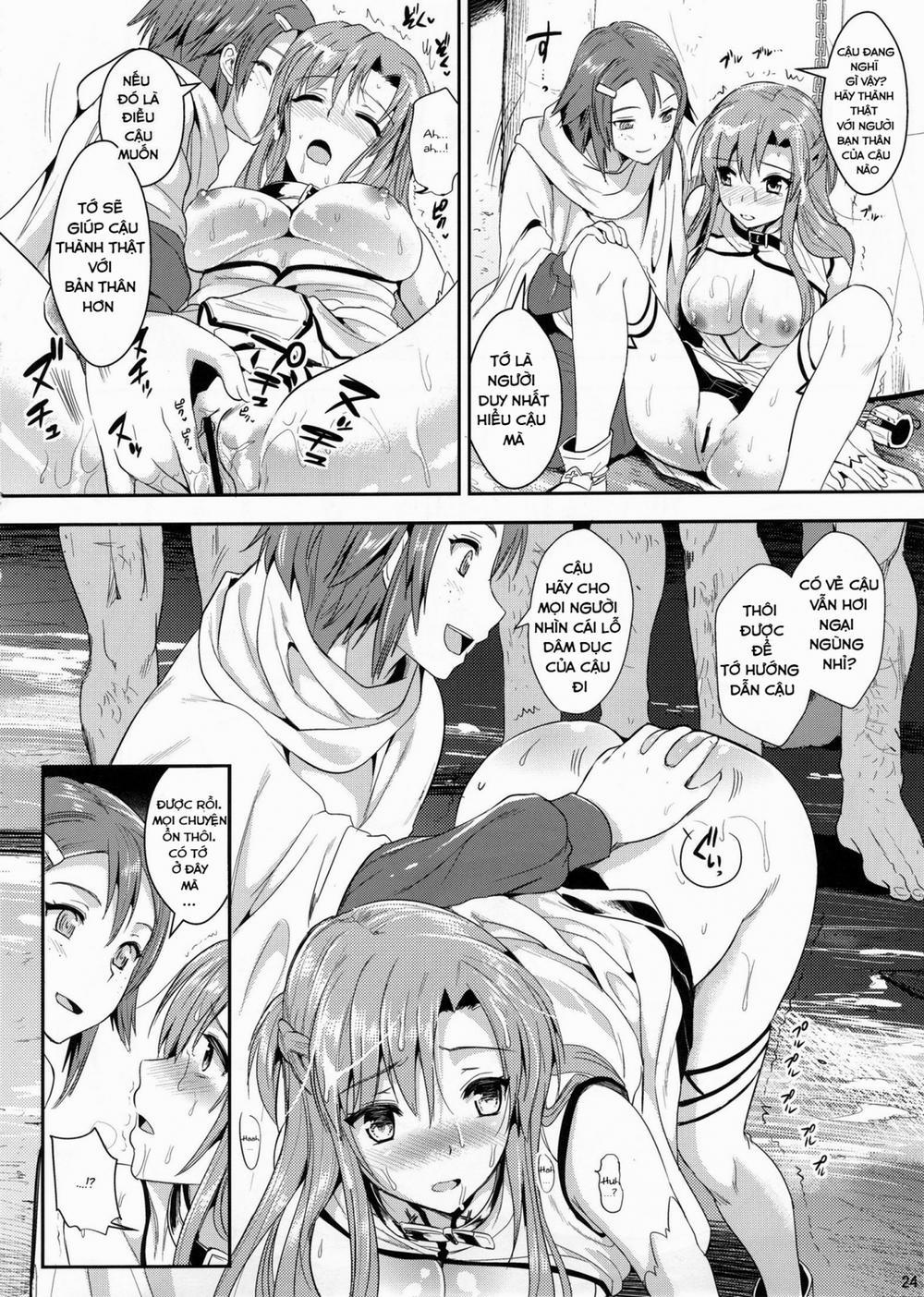 HentaiVN.net - Ảnh 22 - Captive Sex (Sword Art Online) [Shujou Seikou; Shujou Seikou II Α Watashi... Okasarete Anal Ni Mezamemashita; Captive Sex II - After Being R-Ped, I Was Awakened To Anal] - Chap 2