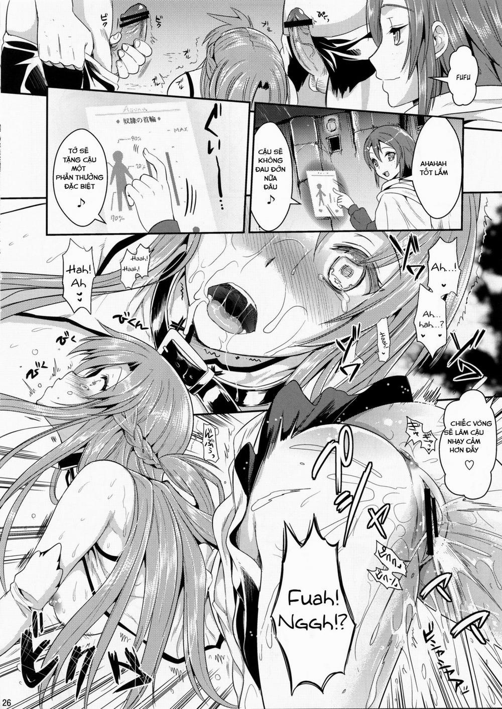 HentaiVN.net - Ảnh 24 - Captive Sex (Sword Art Online) [Shujou Seikou; Shujou Seikou II Α Watashi... Okasarete Anal Ni Mezamemashita; Captive Sex II - After Being R-Ped, I Was Awakened To Anal] - Chap 2