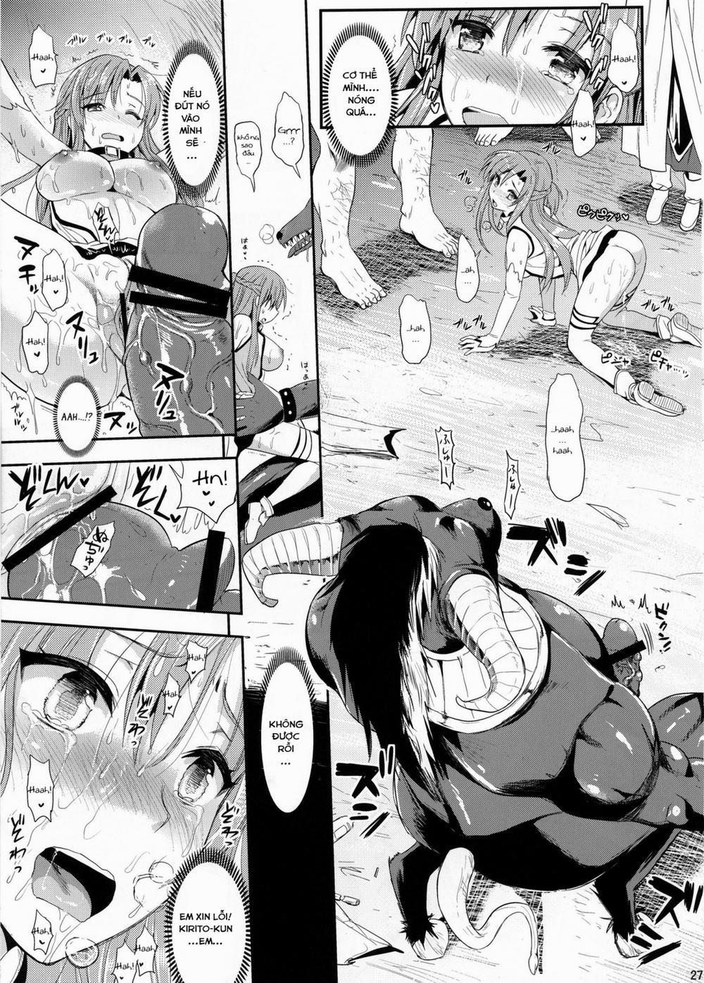 HentaiVN.net - Ảnh 25 - Captive Sex (Sword Art Online) [Shujou Seikou; Shujou Seikou II Α Watashi... Okasarete Anal Ni Mezamemashita; Captive Sex II - After Being R-Ped, I Was Awakened To Anal] - Chap 2