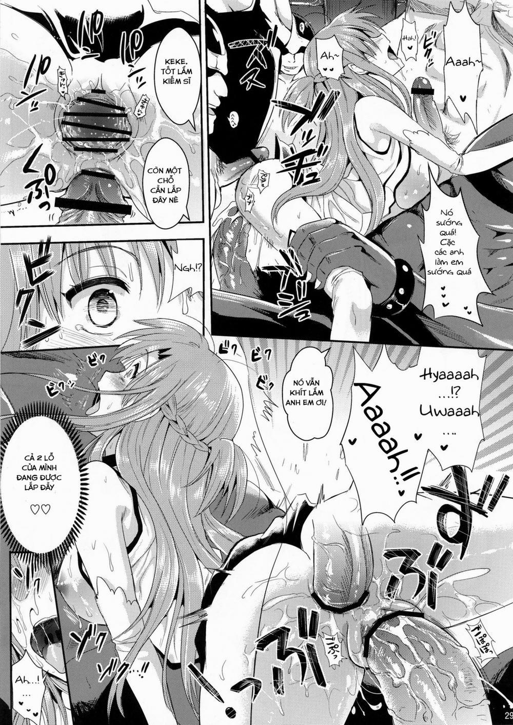 HentaiVN.net - Ảnh 27 - Captive Sex (Sword Art Online) [Shujou Seikou; Shujou Seikou II Α Watashi... Okasarete Anal Ni Mezamemashita; Captive Sex II - After Being R-Ped, I Was Awakened To Anal] - Chap 2