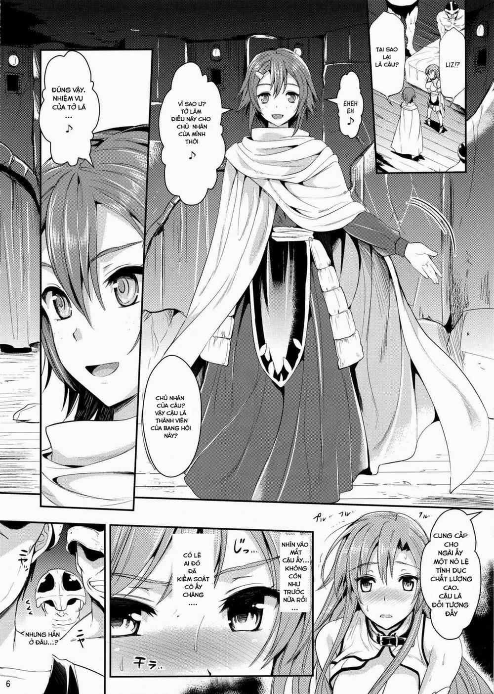 HentaiVN.net - Ảnh 4 - Captive Sex (Sword Art Online) [Shujou Seikou; Shujou Seikou II Α Watashi... Okasarete Anal Ni Mezamemashita; Captive Sex II - After Being R-Ped, I Was Awakened To Anal] - Chap 2