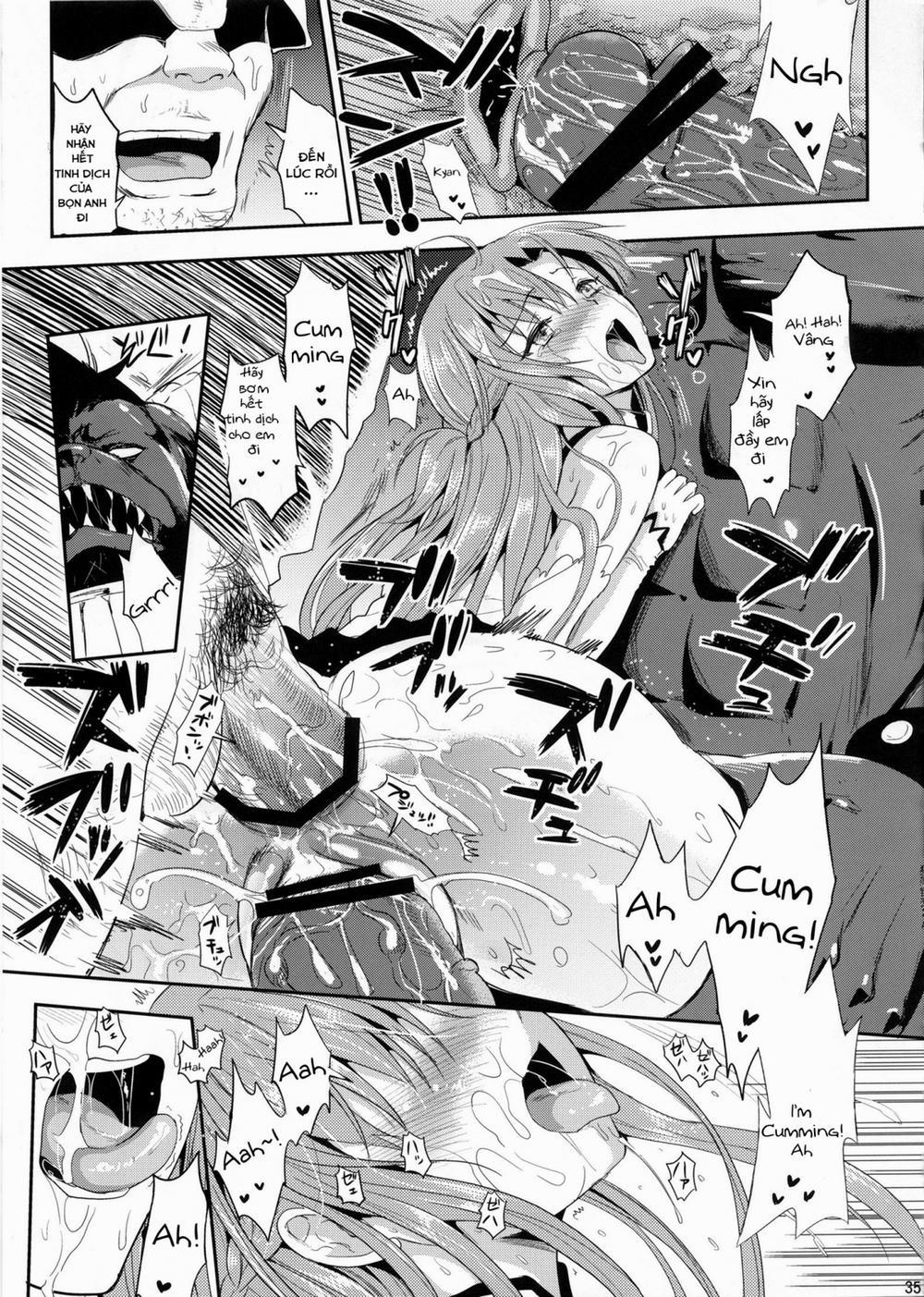 HentaiVN.net - Ảnh 33 - Captive Sex (Sword Art Online) [Shujou Seikou; Shujou Seikou II Α Watashi... Okasarete Anal Ni Mezamemashita; Captive Sex II - After Being R-Ped, I Was Awakened To Anal] - Chap 2