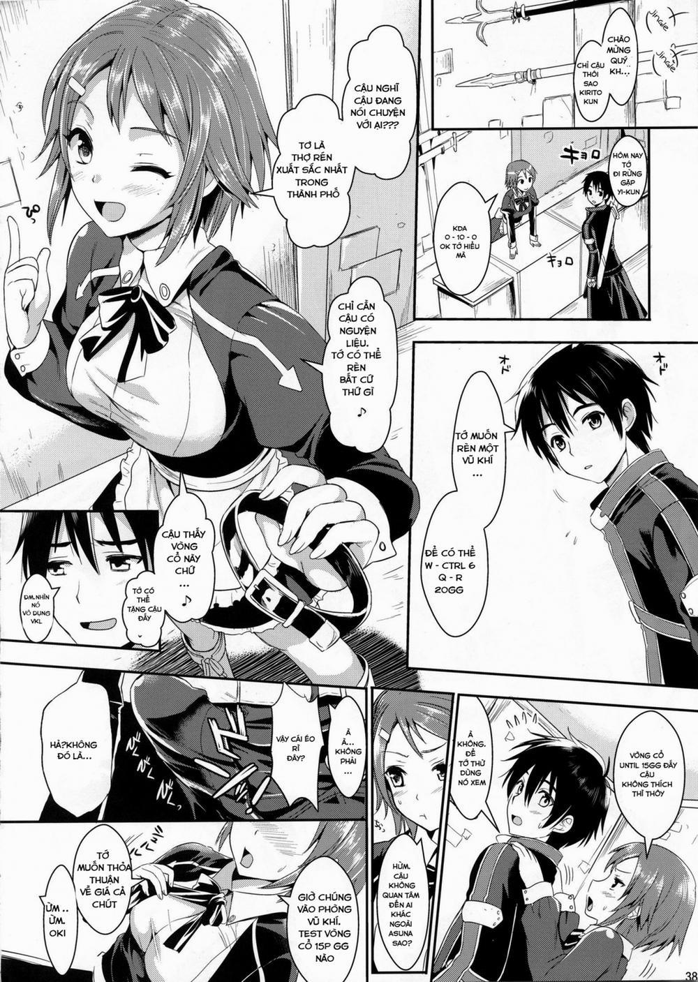 HentaiVN.net - Ảnh 35 - Captive Sex (Sword Art Online) [Shujou Seikou; Shujou Seikou II Α Watashi... Okasarete Anal Ni Mezamemashita; Captive Sex II - After Being R-Ped, I Was Awakened To Anal] - Chap 2