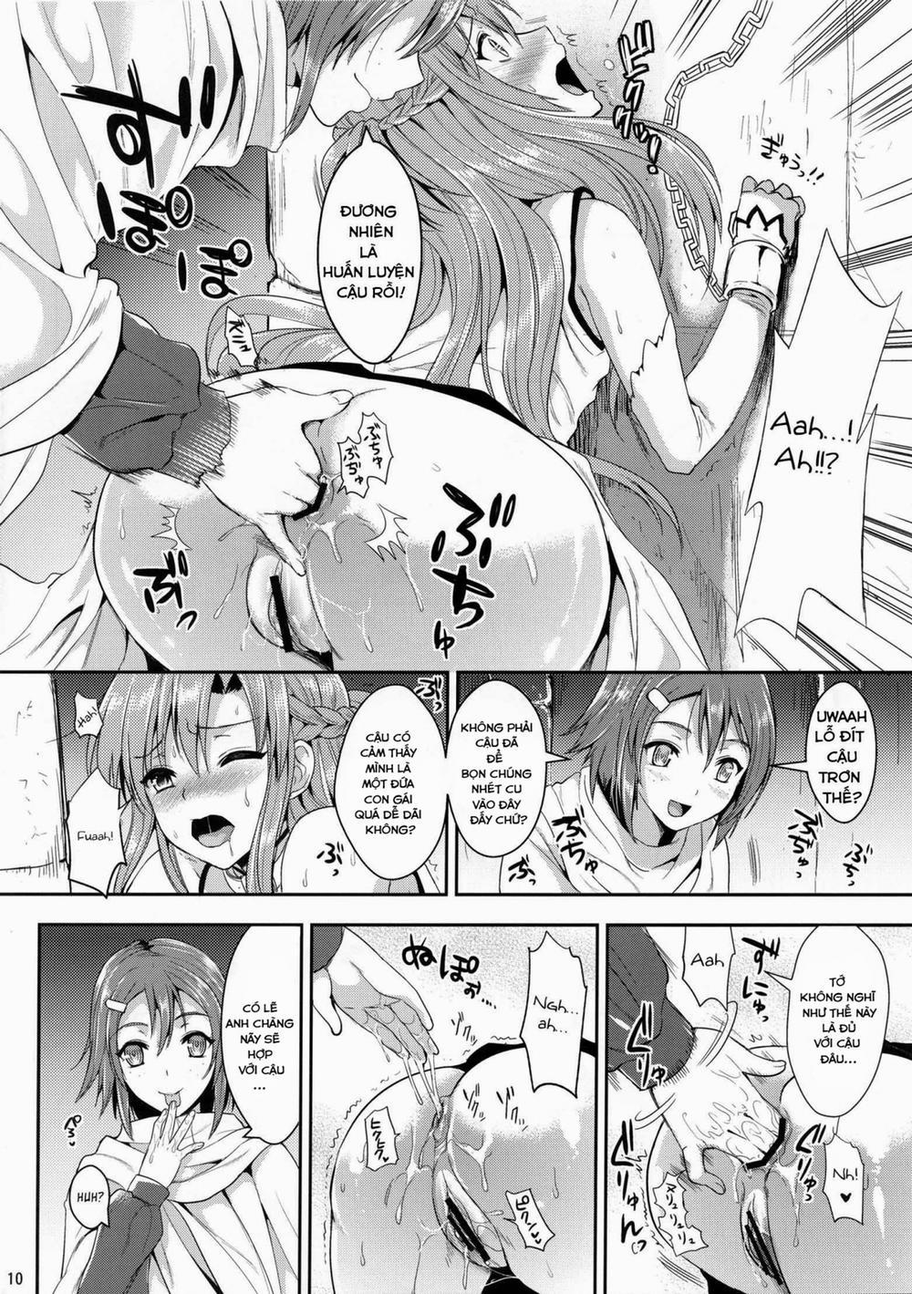 HentaiVN.net - Ảnh 8 - Captive Sex (Sword Art Online) [Shujou Seikou; Shujou Seikou II Α Watashi... Okasarete Anal Ni Mezamemashita; Captive Sex II - After Being R-Ped, I Was Awakened To Anal] - Chap 2