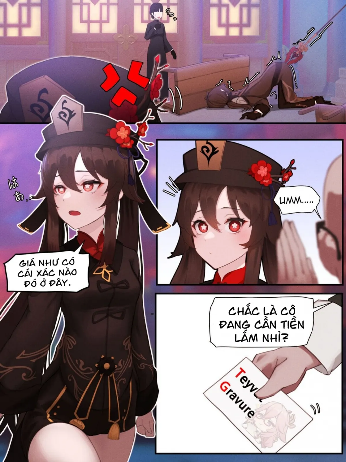 HentaiVN.net - Ảnh 4 - Teyvat Gravure: Hutao [Teyvat Gravure : Hu Tao 01] - Chap đầu