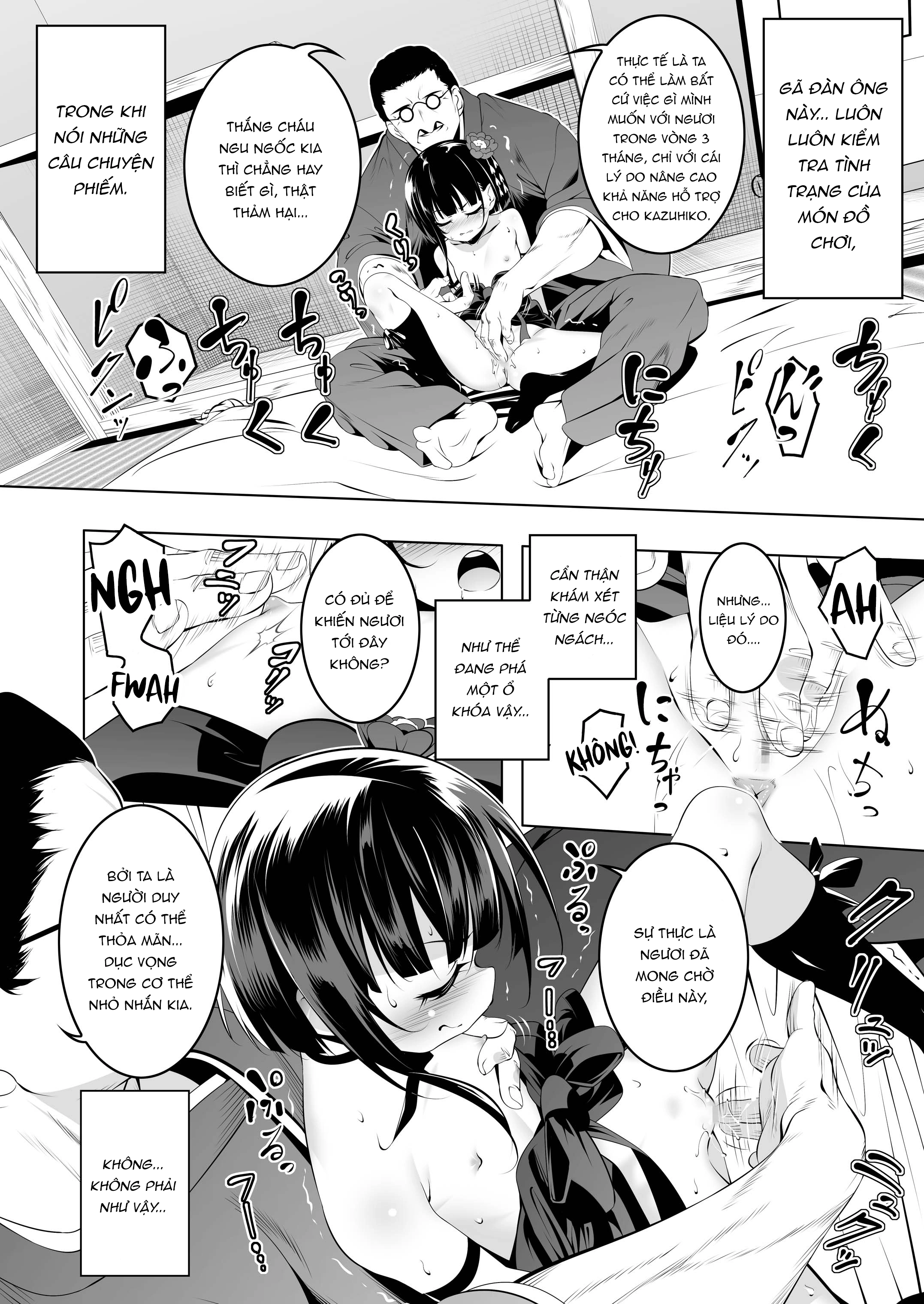 HentaiVN.net - Ảnh 15 - Bé Kunoichi Muốn Cân Bằng Giữa Nứng Và Lòng Trung Thành - Chap 1
