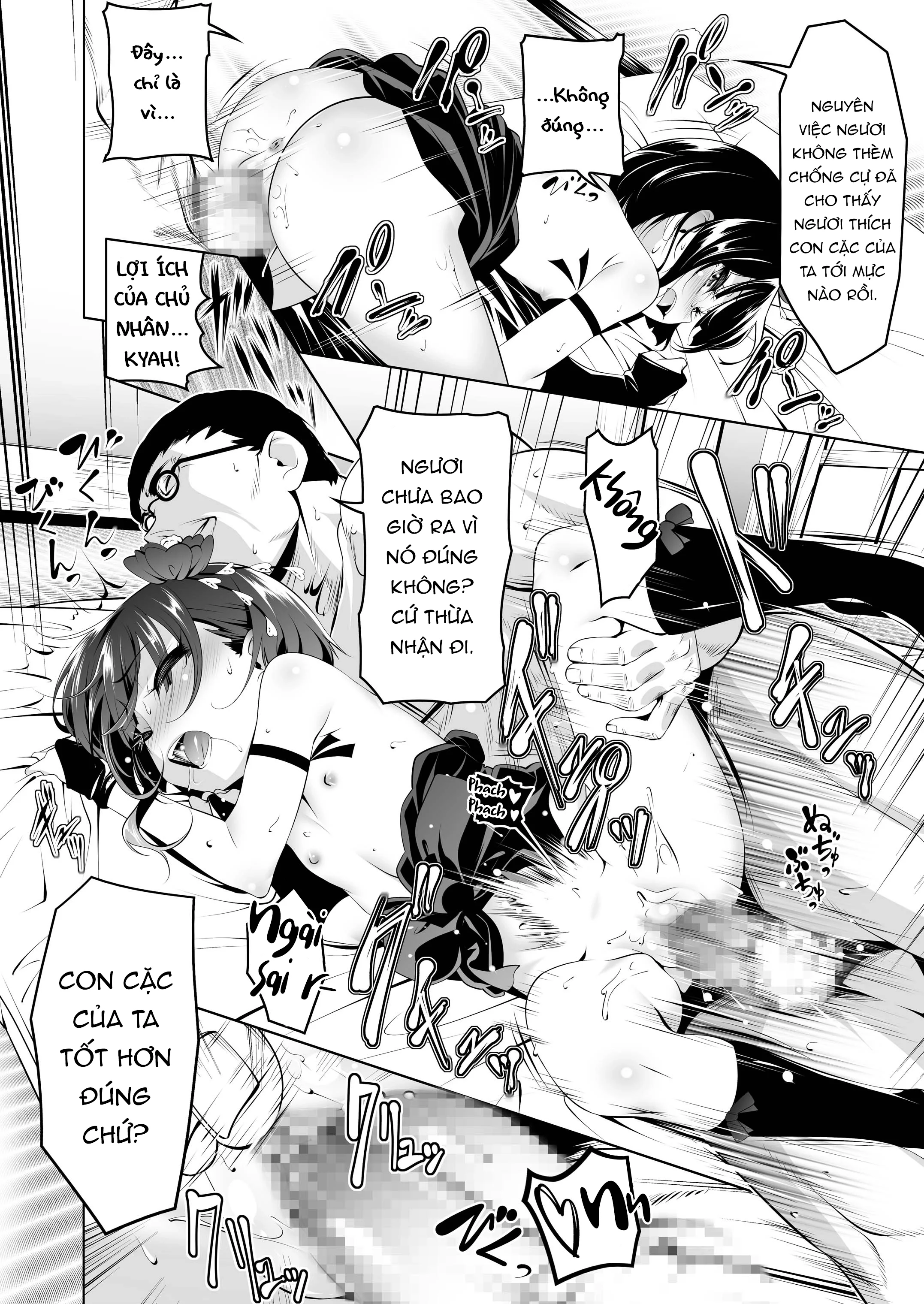 HentaiVN.net - Ảnh 23 - Bé Kunoichi Muốn Cân Bằng Giữa Nứng Và Lòng Trung Thành - Chap 1
